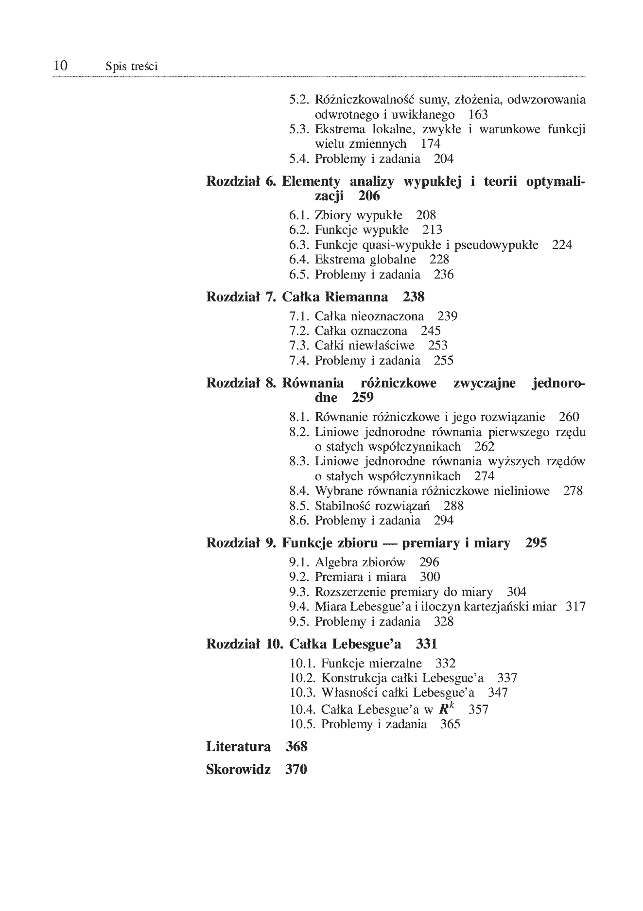 Fragment „Analiza matematyczna. Podręcznik dla ekonomistów” — strona 10 z 15