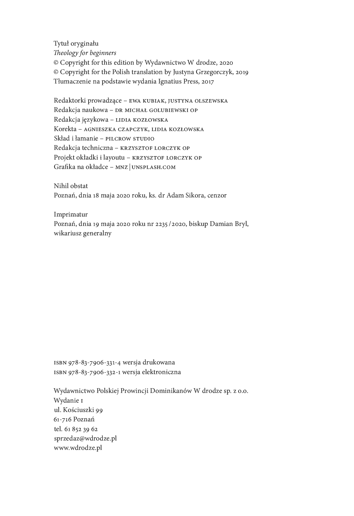 Fragment „Teologia dla początkujących” — strona 4 z 30