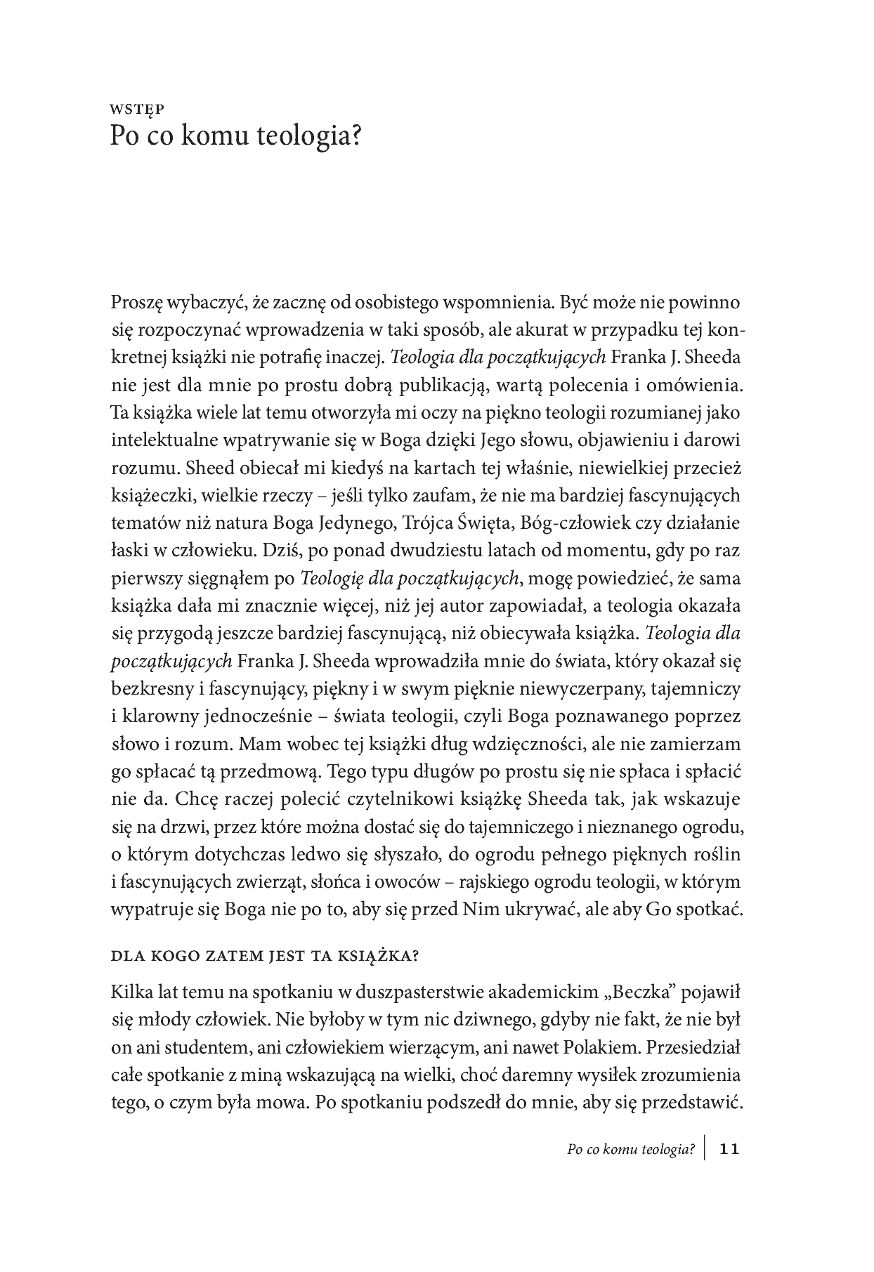 Fragment „Teologia dla początkujących” — strona 11 z 30