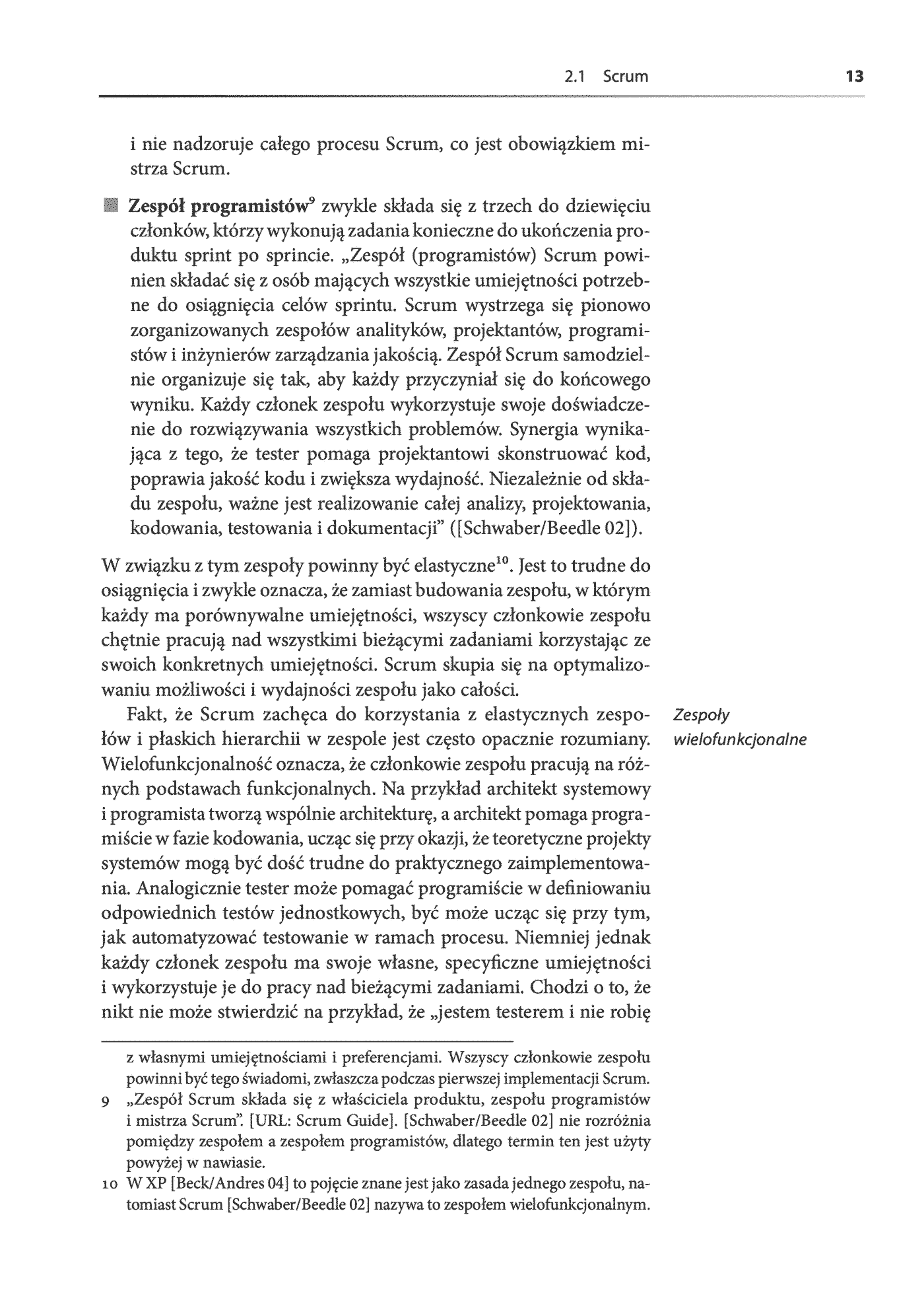Fragment „Testowanie w procesie Scrum. Przewodnik po zarządzaniu jakością oprogramowania w świecie programowania” — strona 19 z 30