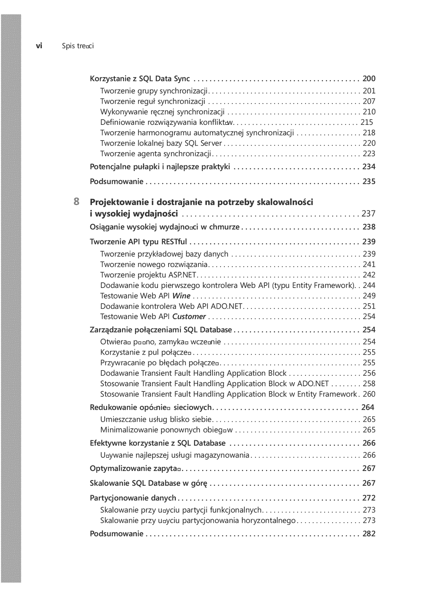 Fragment „Microsoft Azure SQL Database Krok po kroku” — strona 6 z 30