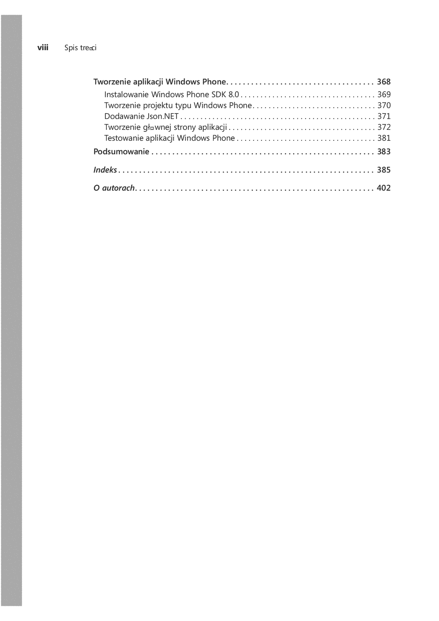 Fragment „Microsoft Azure SQL Database Krok po kroku” — strona 8 z 30