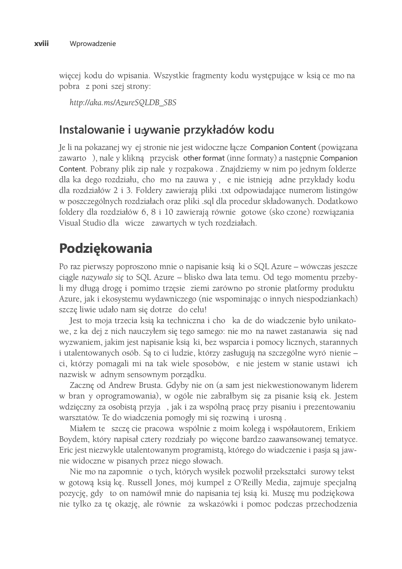 Fragment „Microsoft Azure SQL Database Krok po kroku” — strona 18 z 30