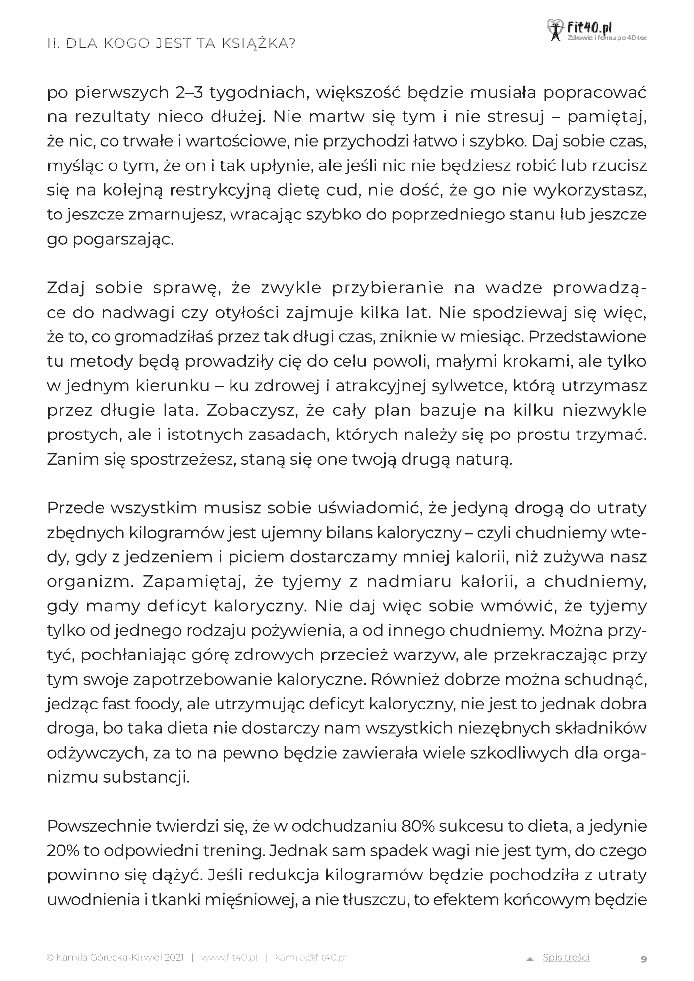 Fragment „Kilogramy to nie wszystko, czyli jak schudnąć i wyrzeźbić ciało bez restrykcyjnej diety i efektu jo-jo” — strona 9 z 13