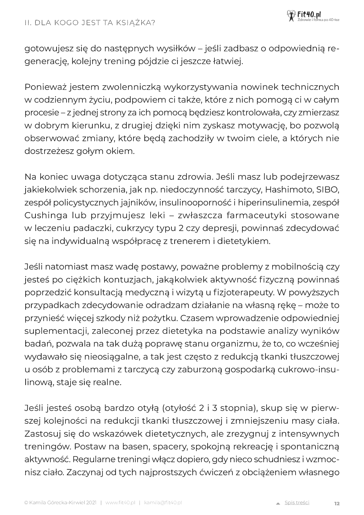 Fragment „Kilogramy to nie wszystko, czyli jak schudnąć i wyrzeźbić ciało bez restrykcyjnej diety i efektu jo-jo” — strona 12 z 13