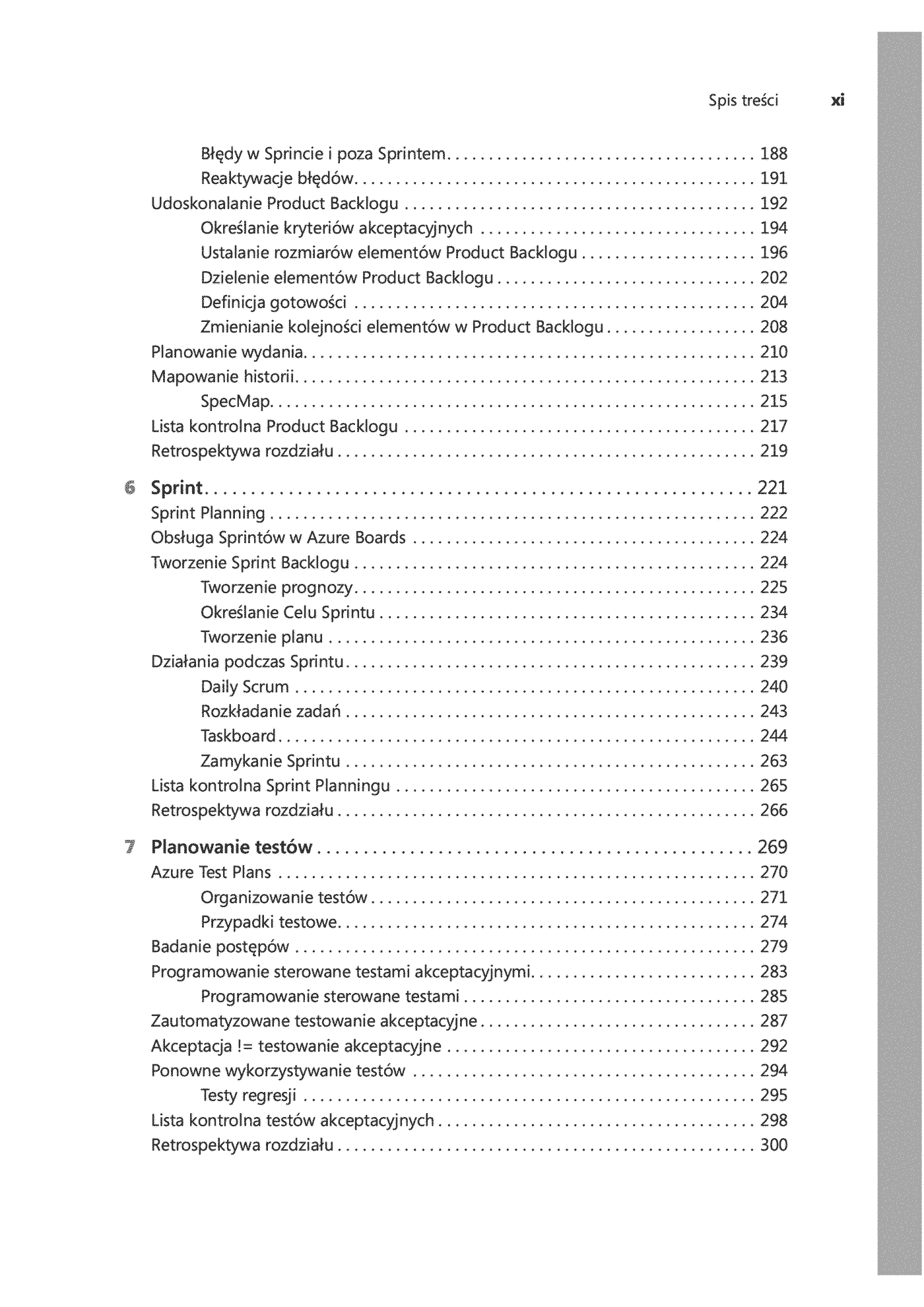 Fragment „Profesjonalne wytwarzanie oprogramowania z zastosowaniem Scruma i usług Azure DevOps” — strona 3 z 30