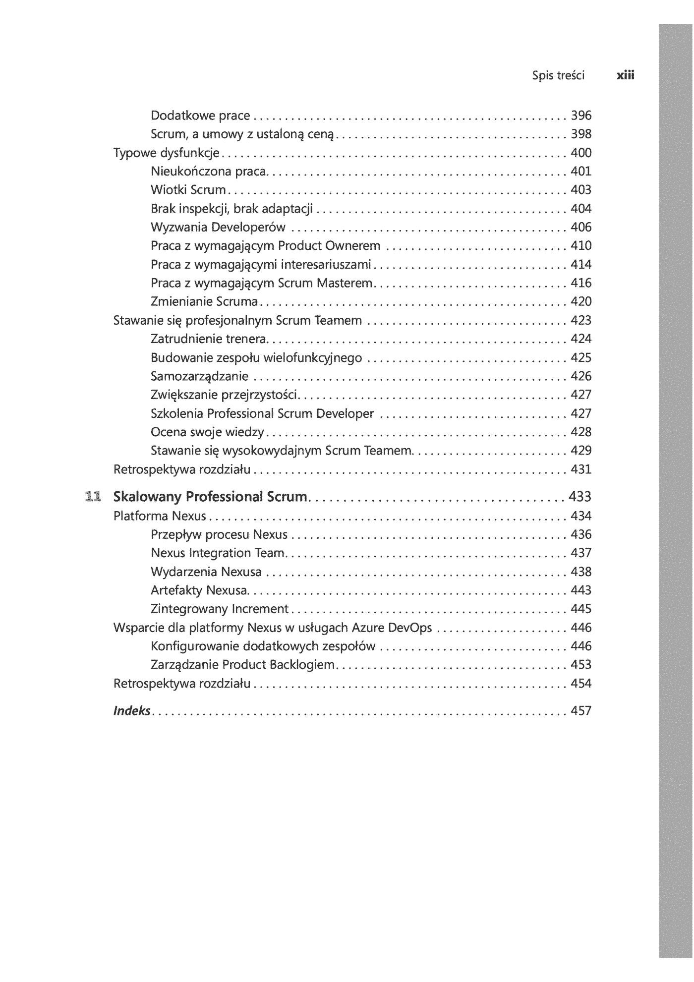Fragment „Profesjonalne wytwarzanie oprogramowania z zastosowaniem Scruma i usług Azure DevOps” — strona 5 z 30