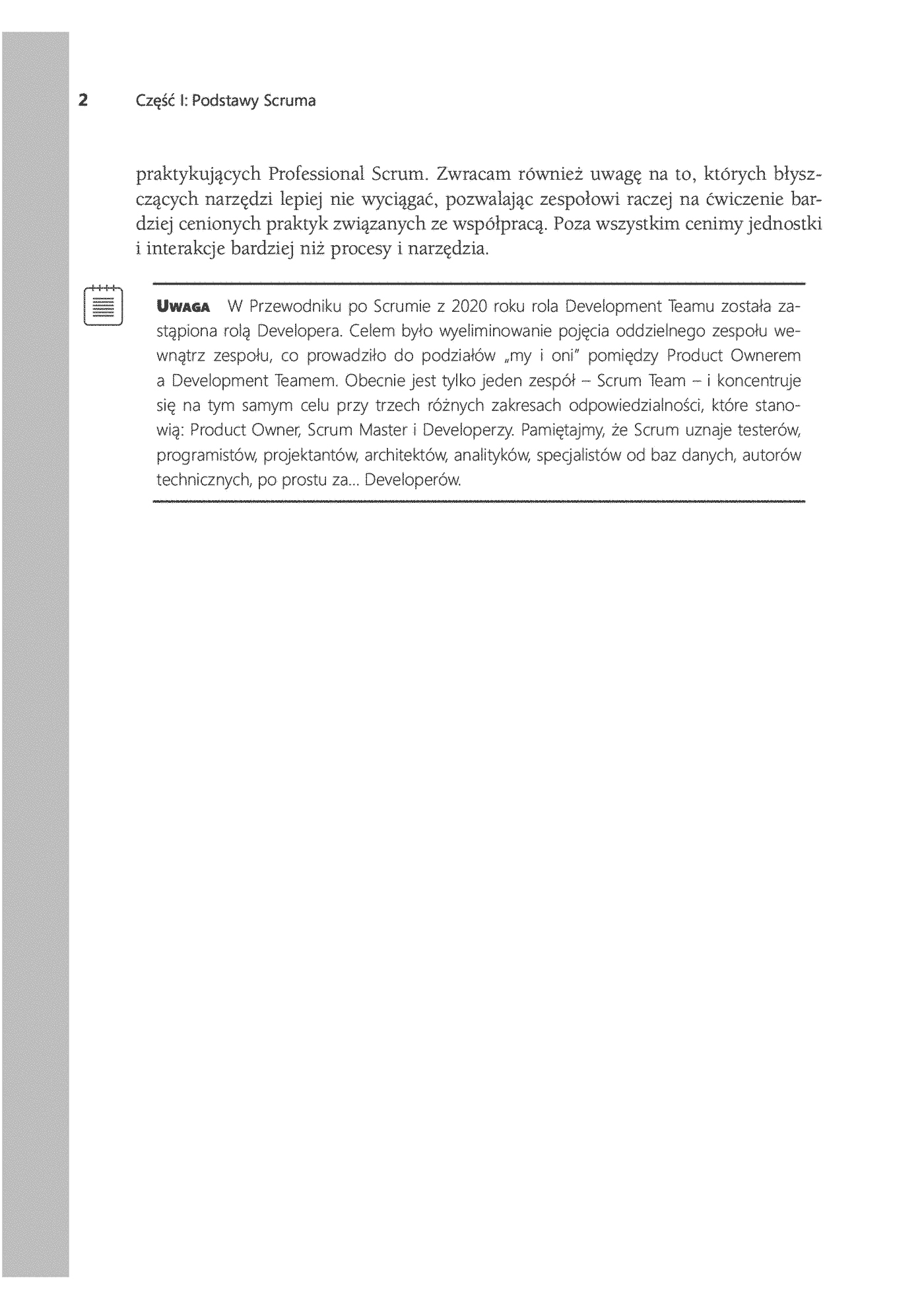Fragment „Profesjonalne wytwarzanie oprogramowania z zastosowaniem Scruma i usług Azure DevOps” — strona 22 z 30