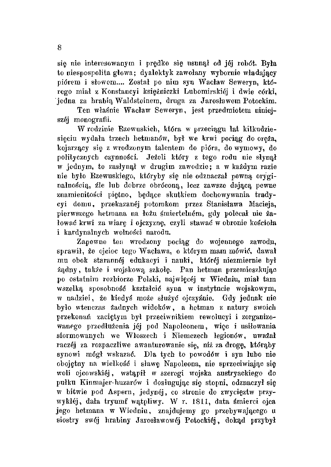 Fragment „Wacław Rzewuski i przygody jego w Arabii” — strona 9 z 22