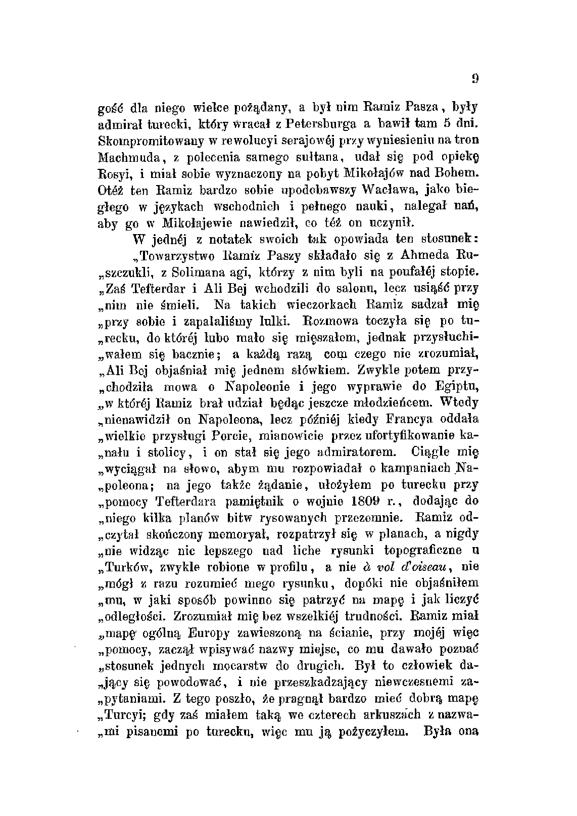 Fragment „Wacław Rzewuski i przygody jego w Arabii” — strona 10 z 22