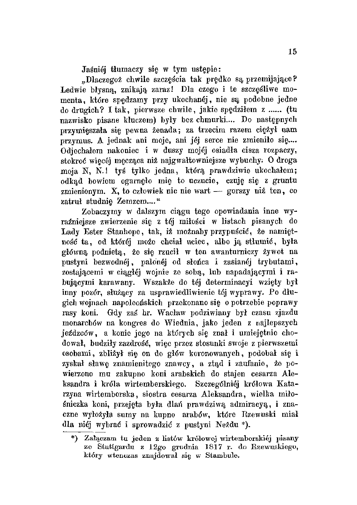 Fragment „Wacław Rzewuski i przygody jego w Arabii” — strona 16 z 22