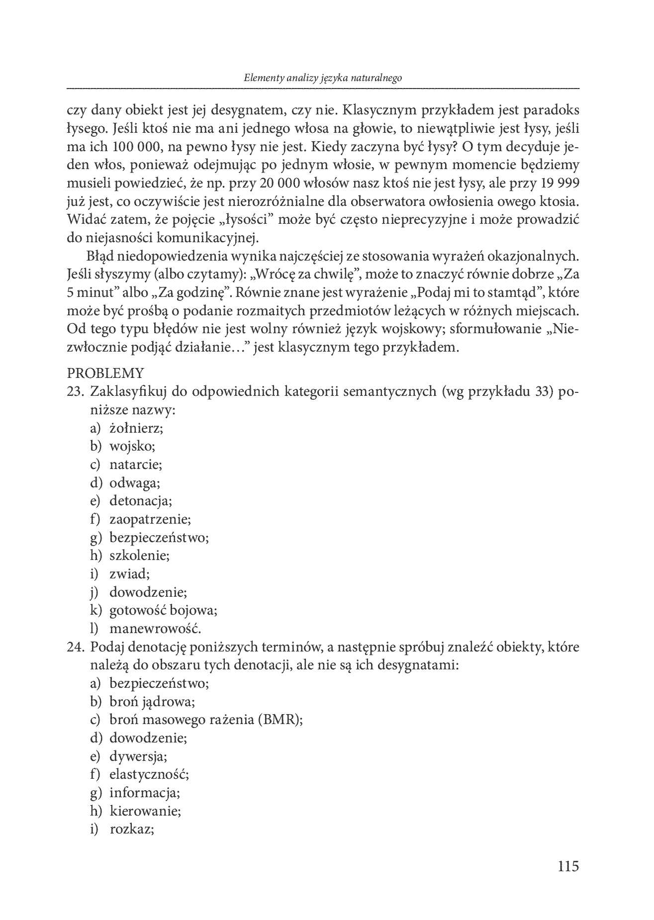 Fragment „Analiza logiczna wybranych problemów zarządzania i dowodzenia” — strona 17 z 18