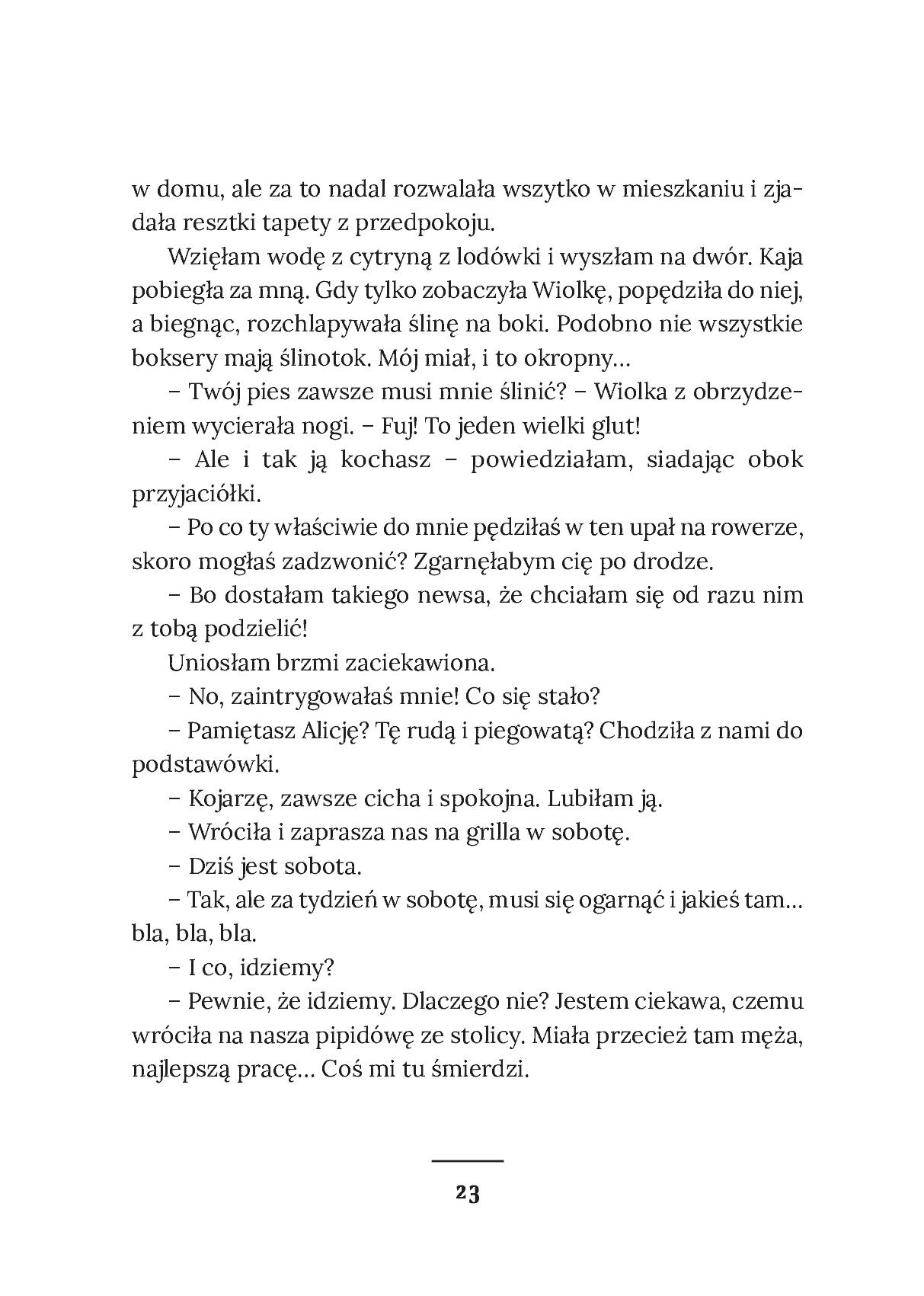 Fragment „Zakręcona znajomość” — strona 23 z 30
