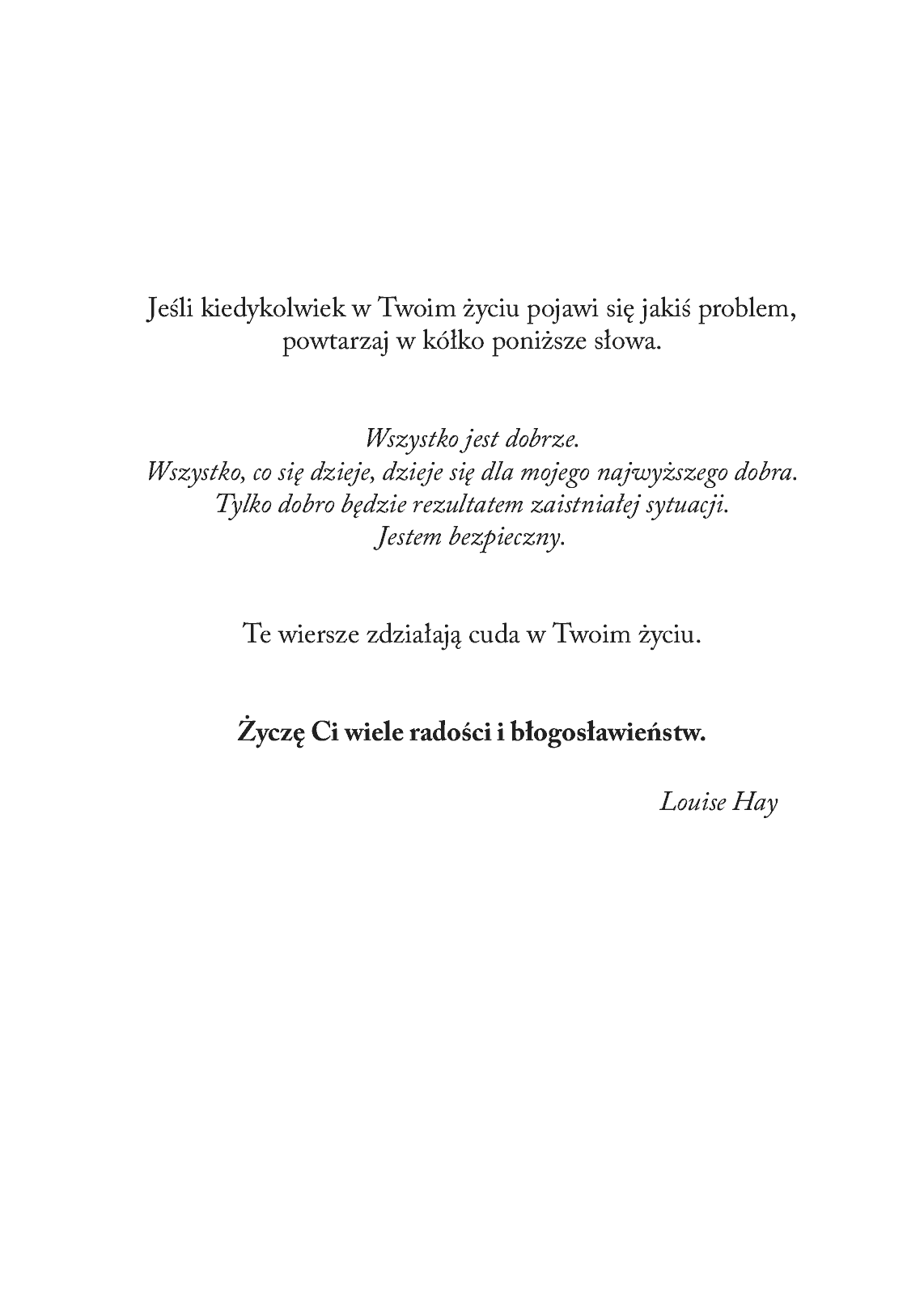 Fragment „Możesz uzdrowić swoje ciało” — strona 5 z 16