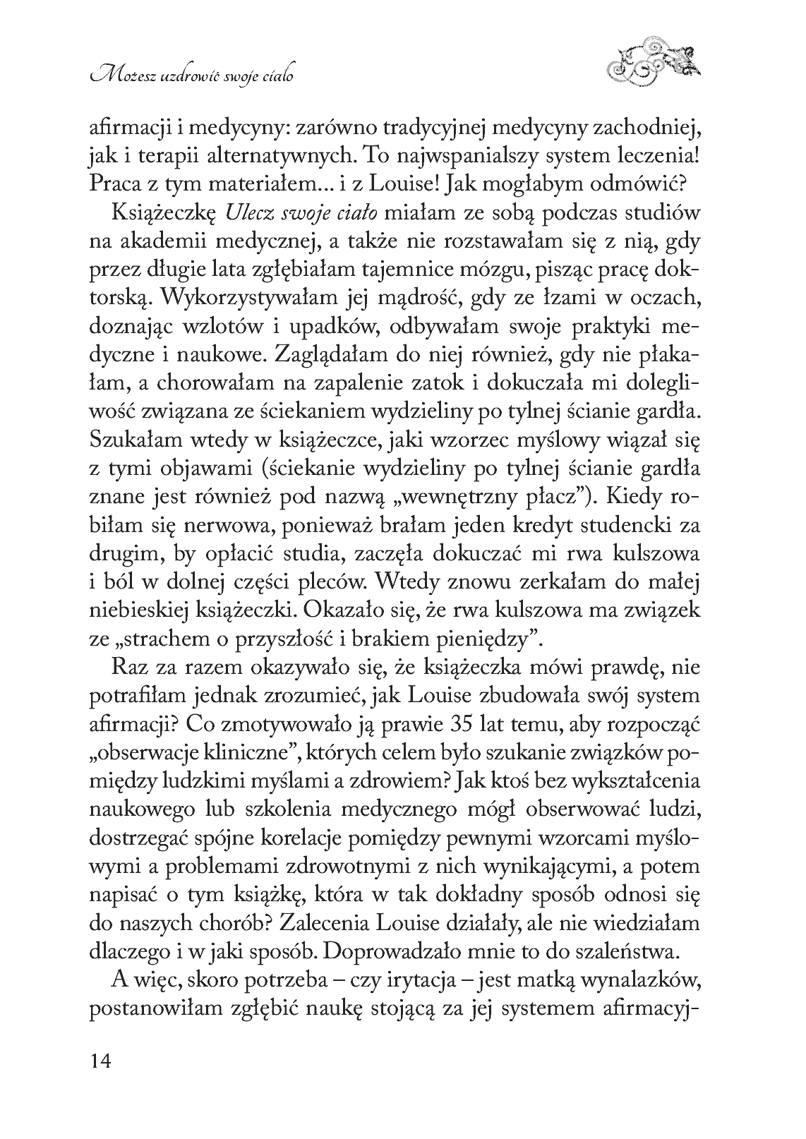 Fragment „Możesz uzdrowić swoje ciało” — strona 12 z 16