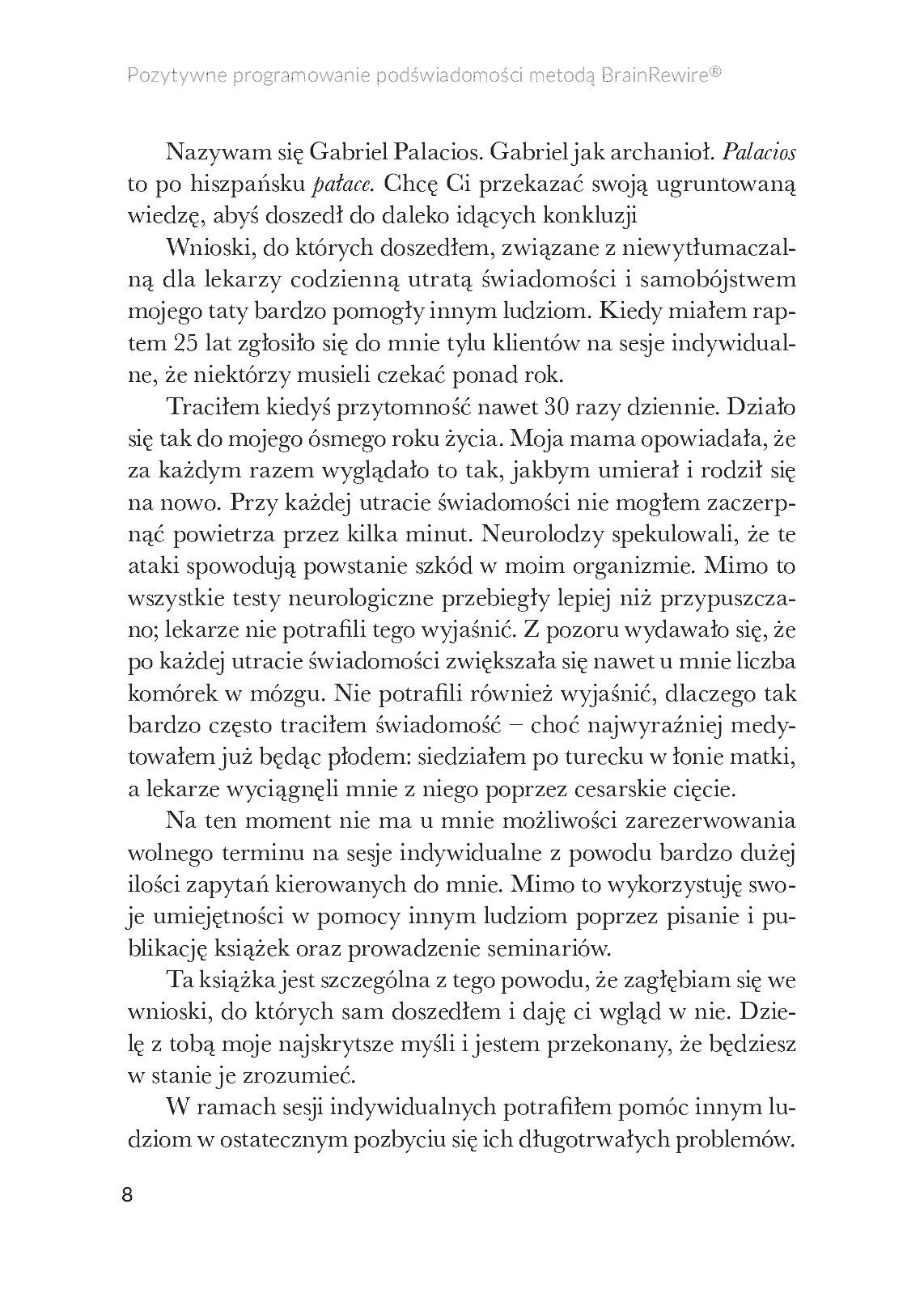 Fragment „Pozytywne programowanie podświadomości metodą BrainRewire(R)” — strona 8 z 22