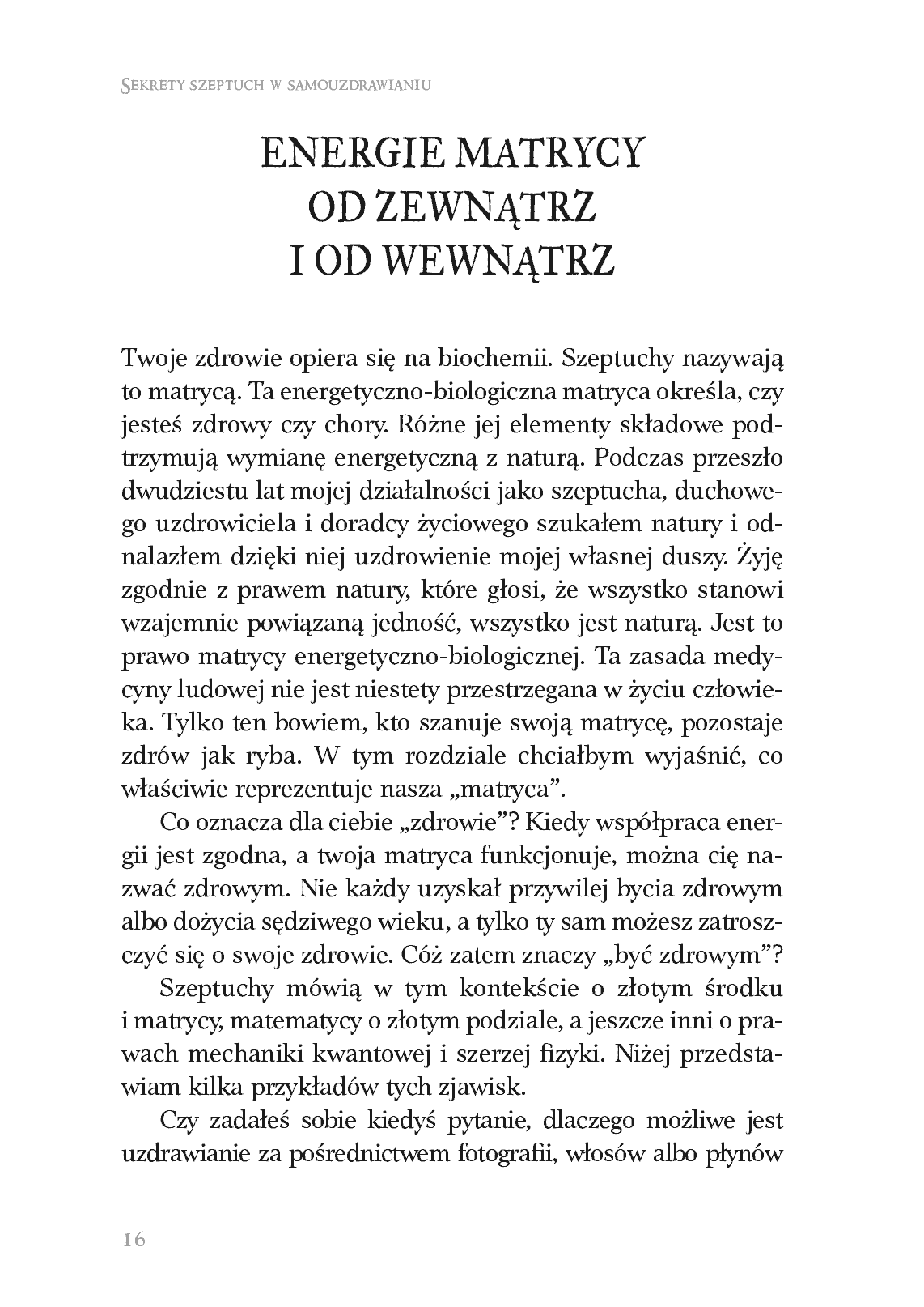 Fragment „Sekrety szeptuch w samouzdrawianiu” — strona 11 z 30