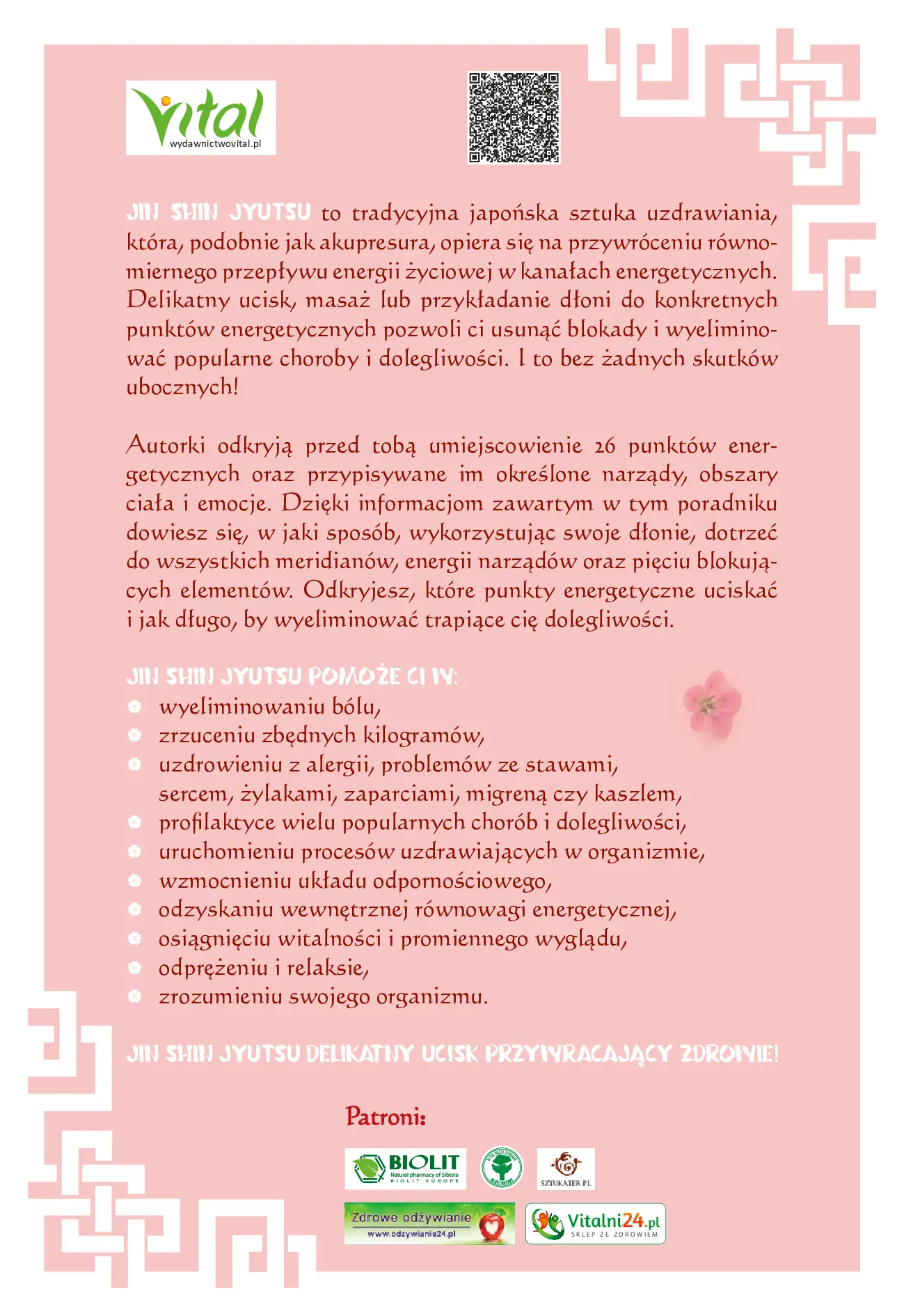 Fragment „Jin Shin Jyutsu. Japońska technika uzdrawiania dotykiem” — strona 18 z 18