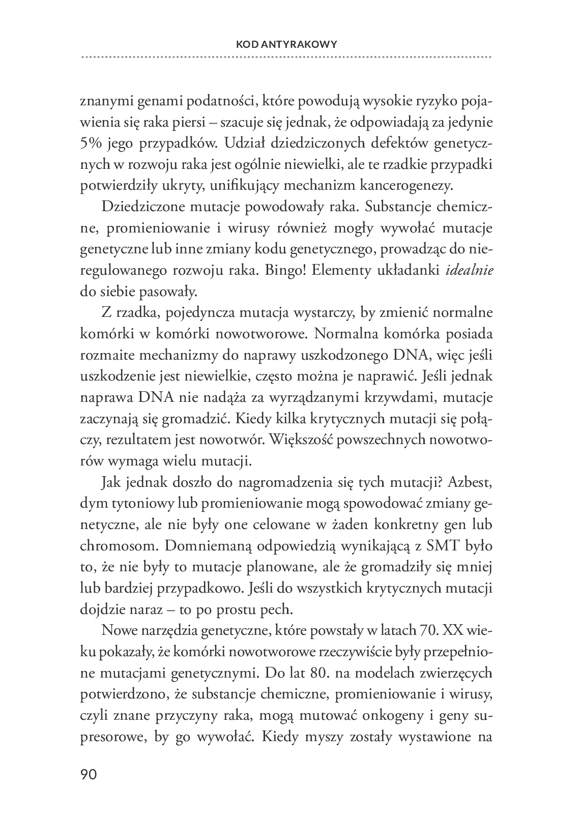 Fragment „Kod antyrakowy” — strona 21 z 30