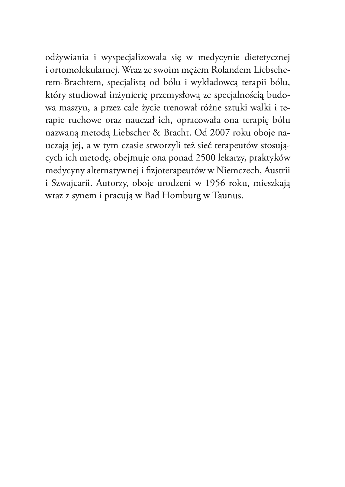 Fragment „Masaż rolujący powięzi według metody Liebschera & Bracht” — strona 6 z 20
