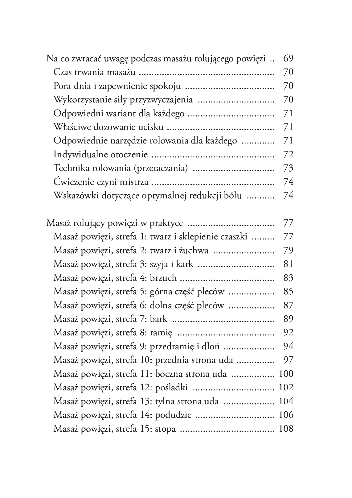 Fragment „Masaż rolujący powięzi według metody Liebschera & Bracht” — strona 10 z 20