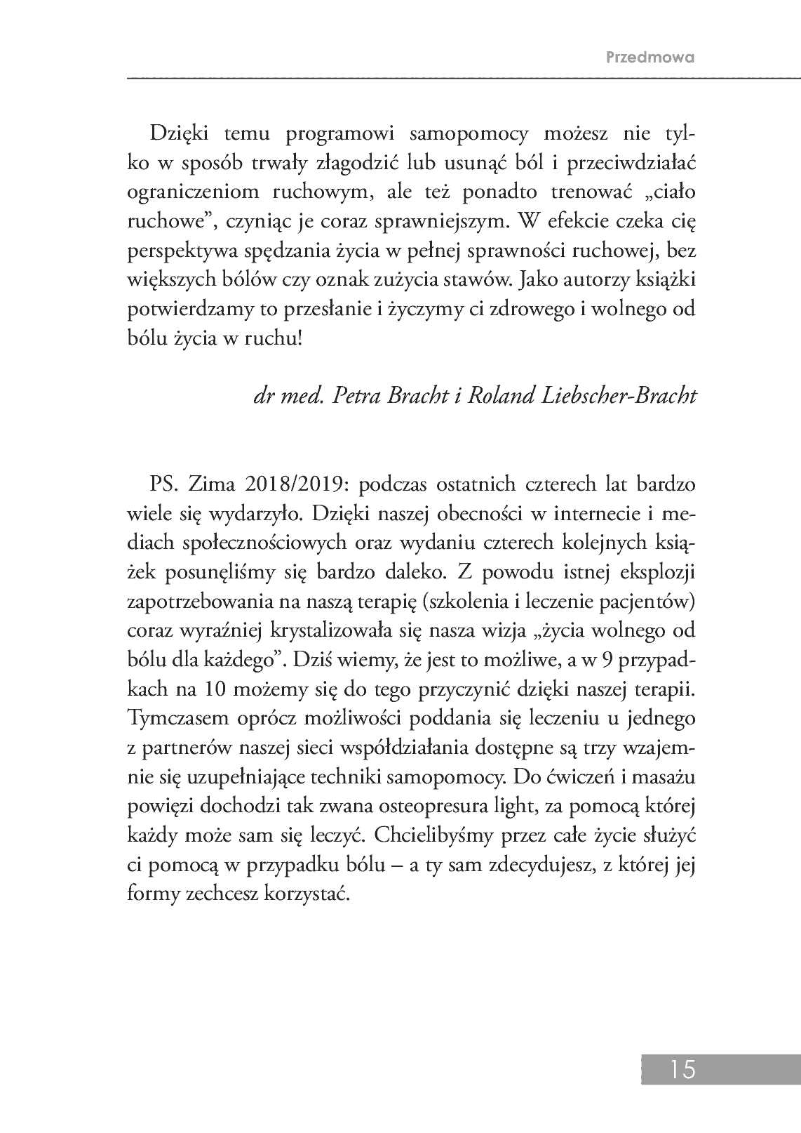Fragment „Masaż rolujący powięzi według metody Liebschera & Bracht” — strona 15 z 20