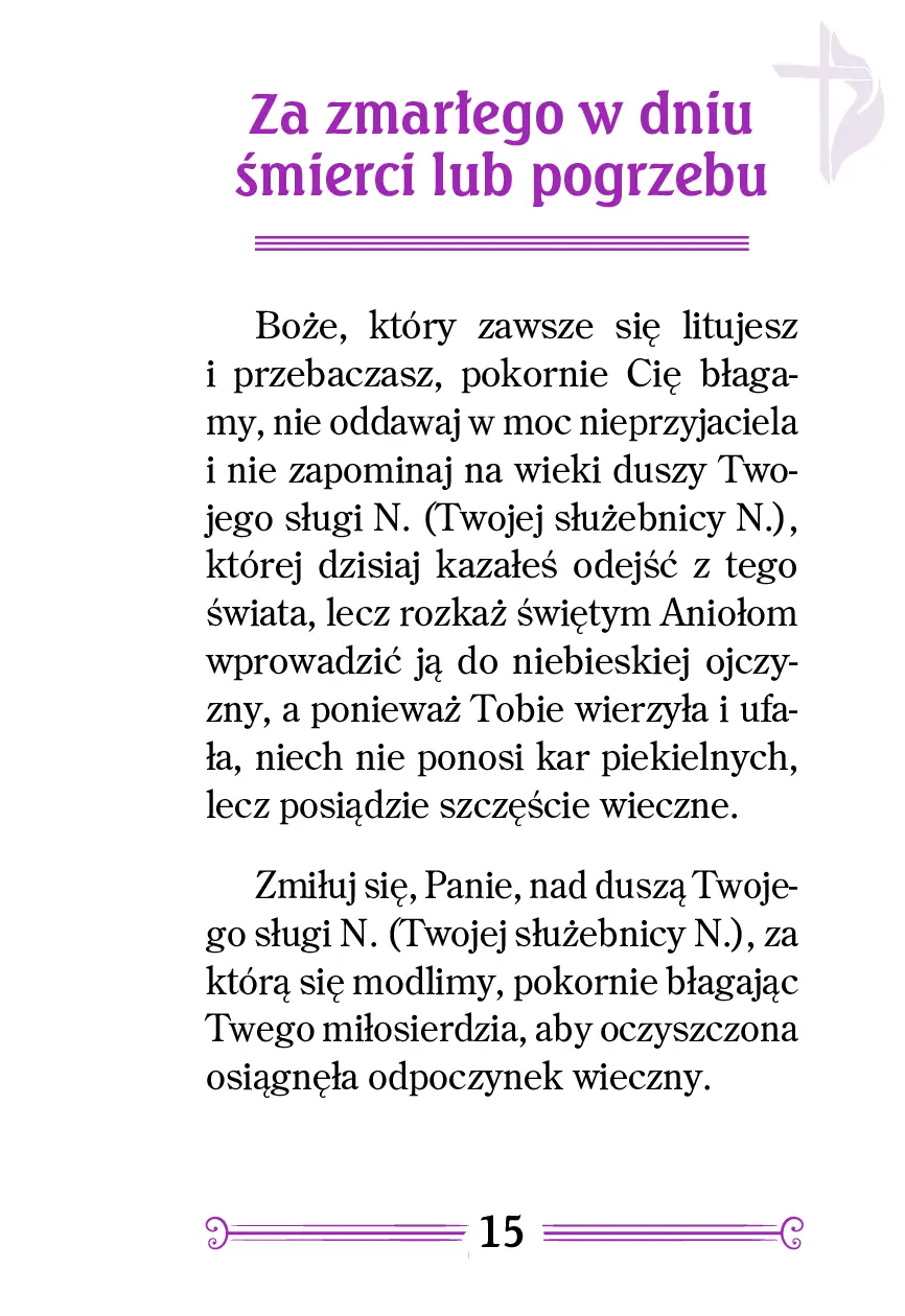 Fragment „Modlitewnik za zmarłych” — strona 11 z 15