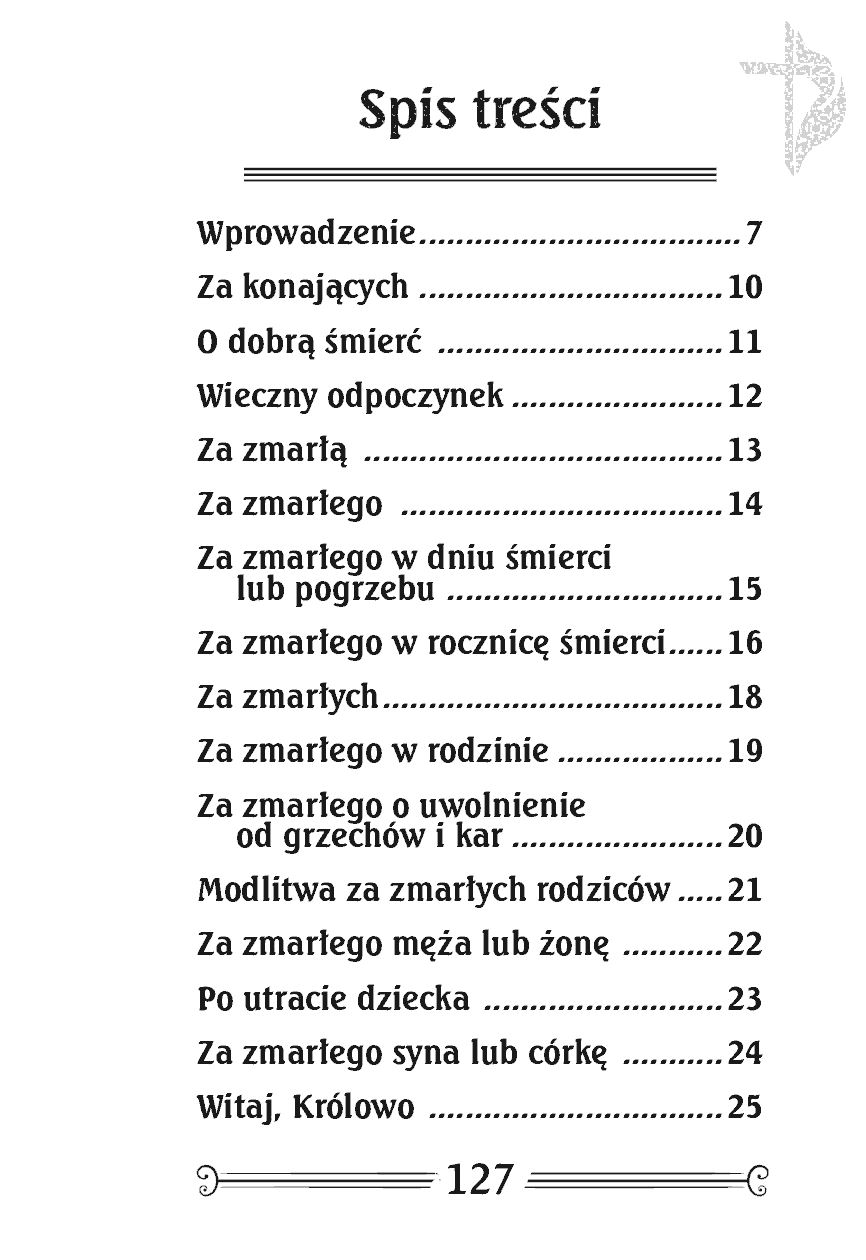 Fragment „Modlitewnik za zmarłych” — strona 14 z 15