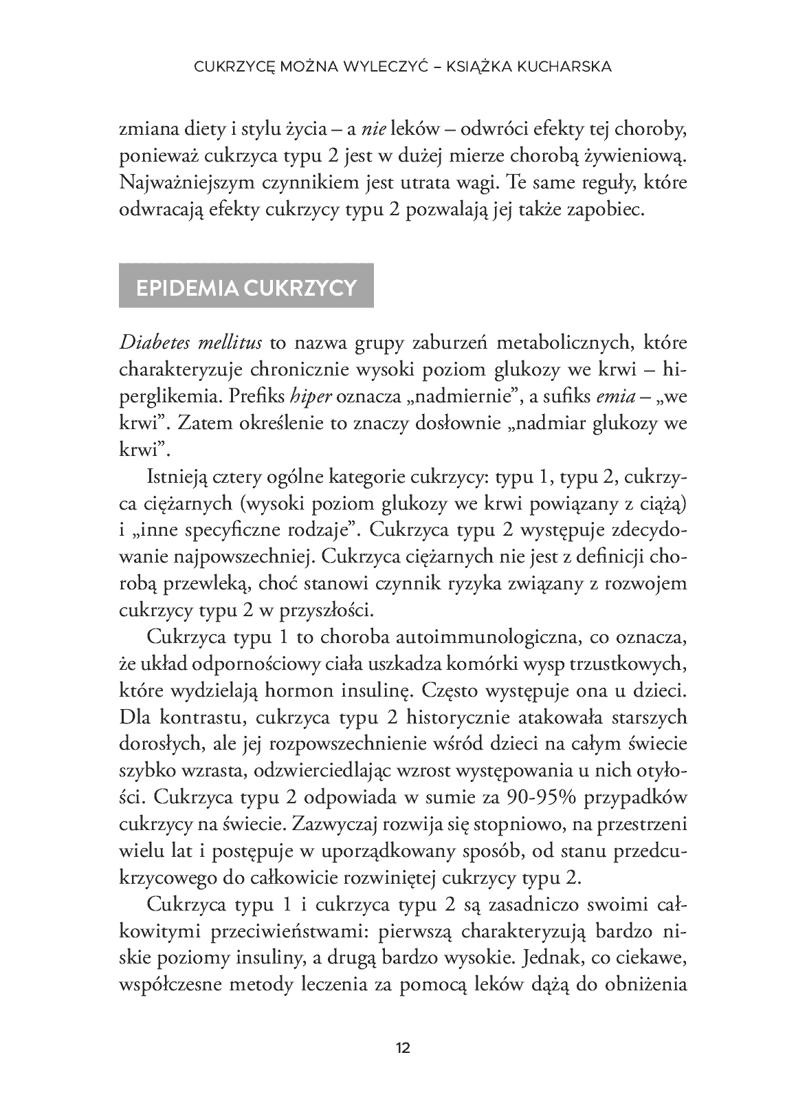 Fragment „Cukrzycę można wyleczyć. Książka kucharska” — strona 10 z 21