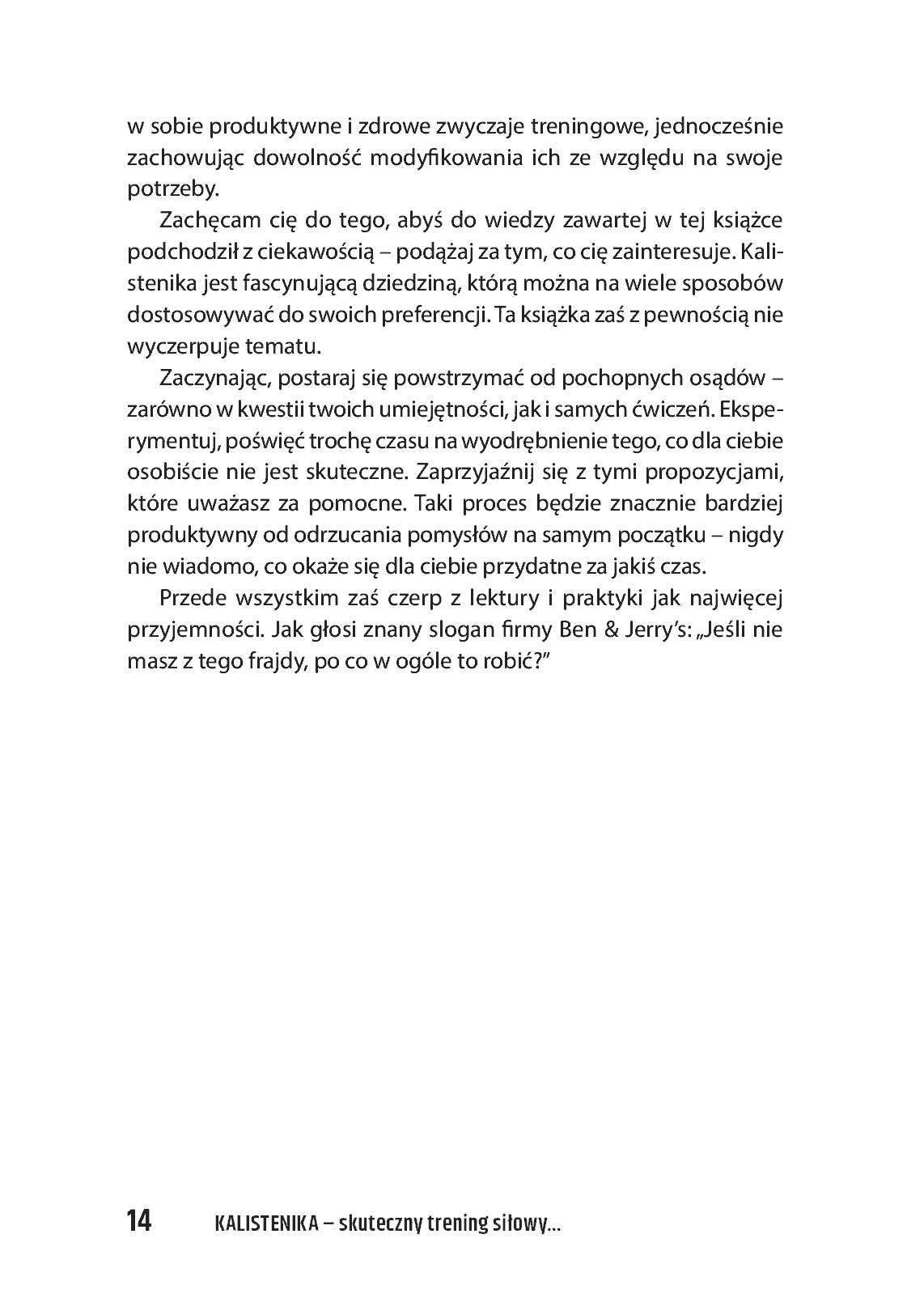 Fragment „Kalistenika” — strona 14 z 30