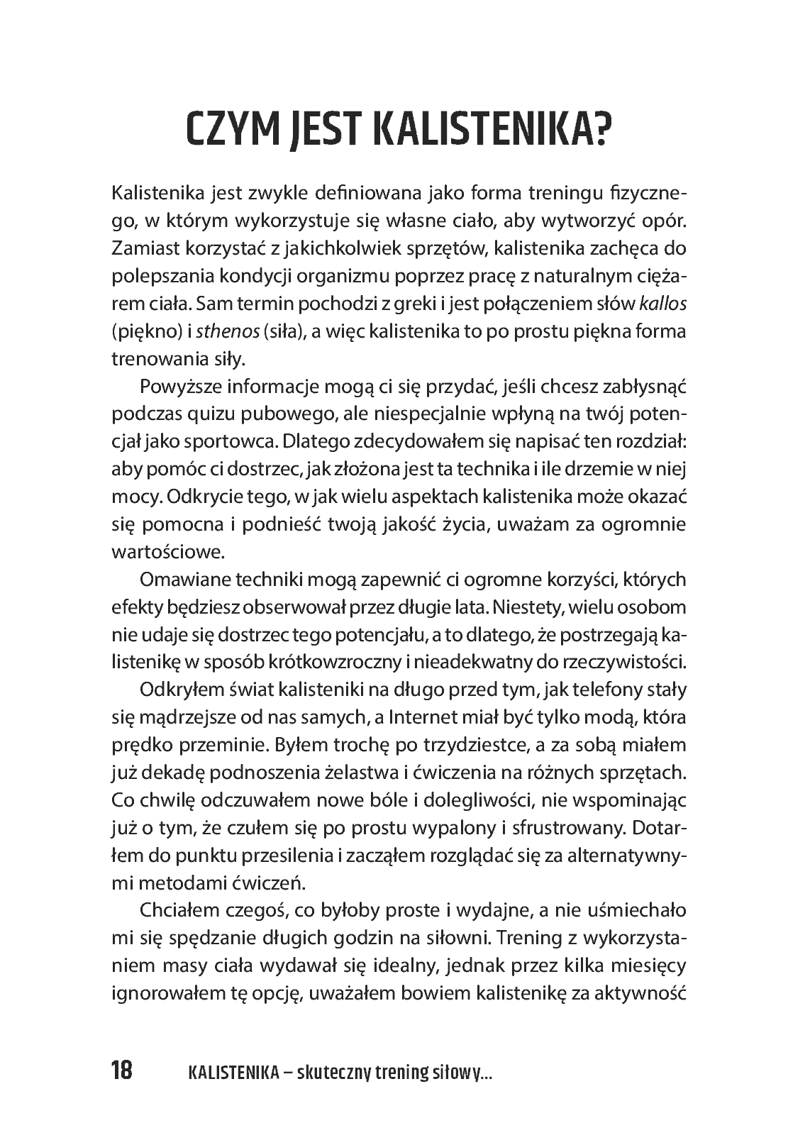 Fragment „Kalistenika” — strona 16 z 30