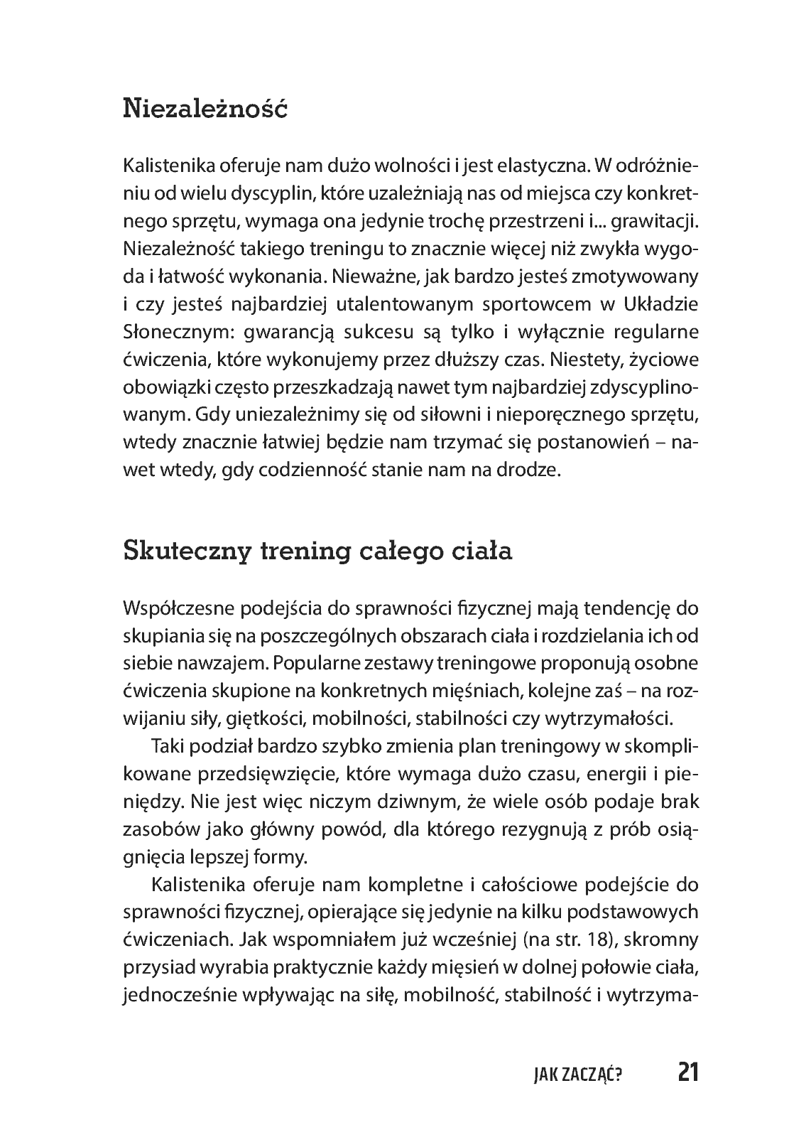 Fragment „Kalistenika” — strona 19 z 30