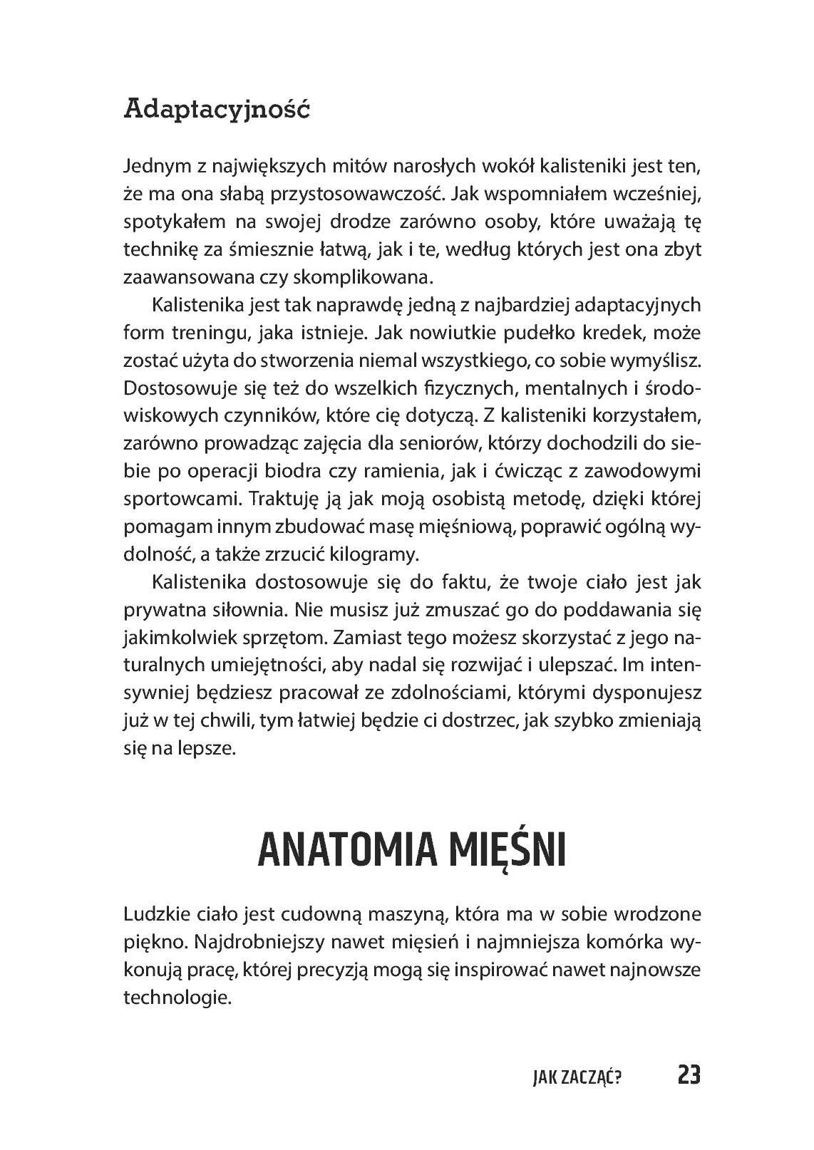 Fragment „Kalistenika” — strona 21 z 30