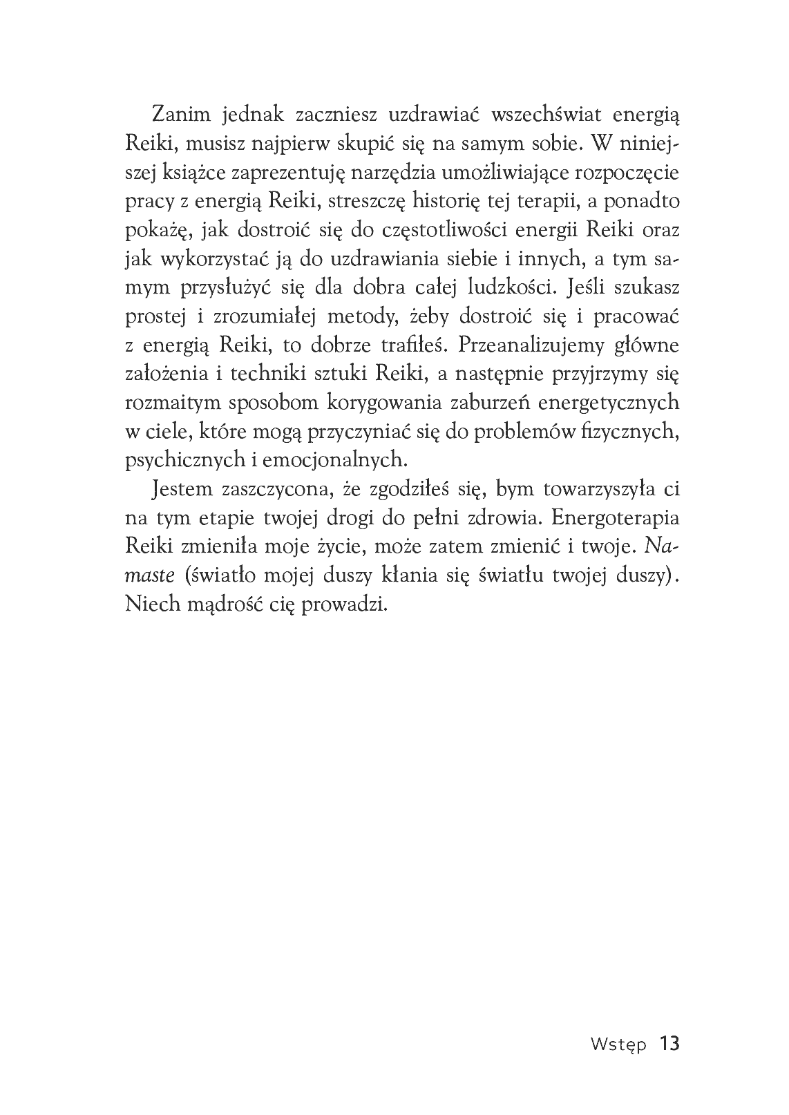 Fragment „Reiki - samodzielne uzdrawianie” — strona 13 z 30