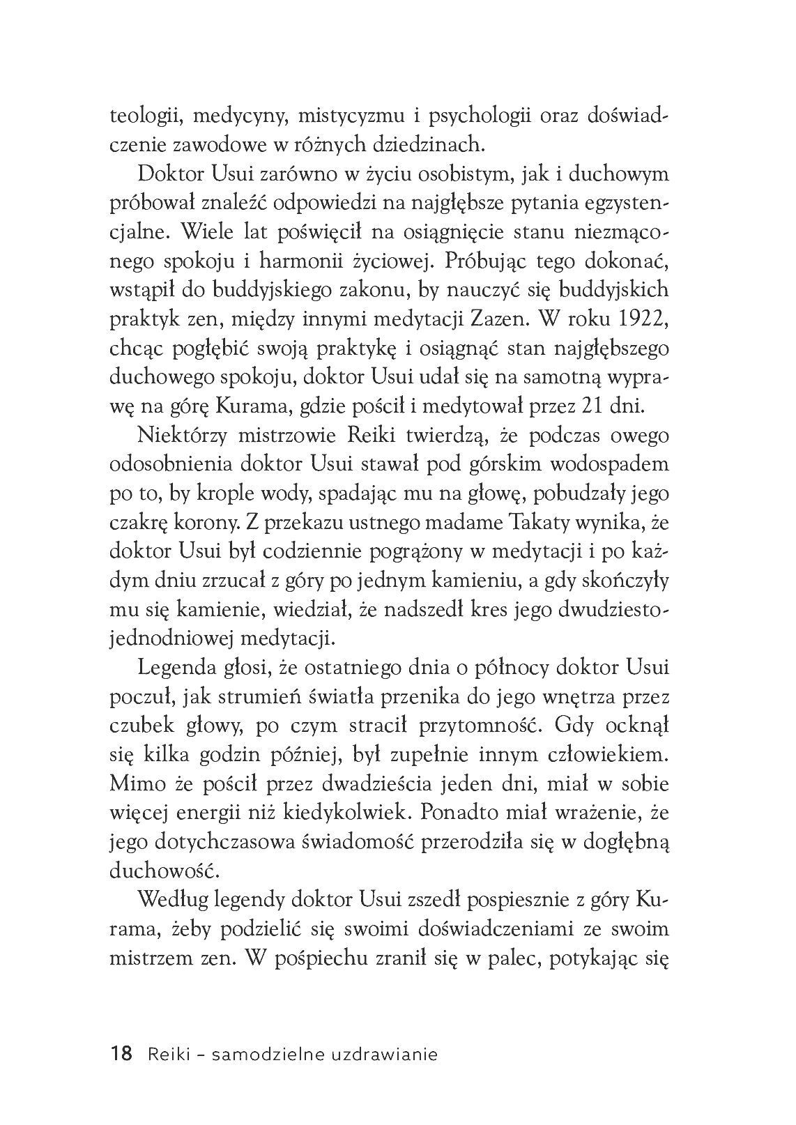 Fragment „Reiki - samodzielne uzdrawianie” — strona 18 z 30
