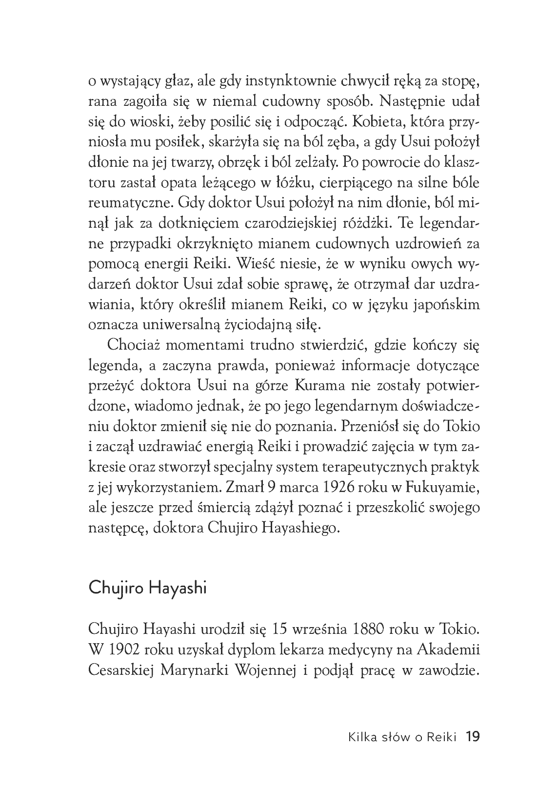 Fragment „Reiki - samodzielne uzdrawianie” — strona 19 z 30