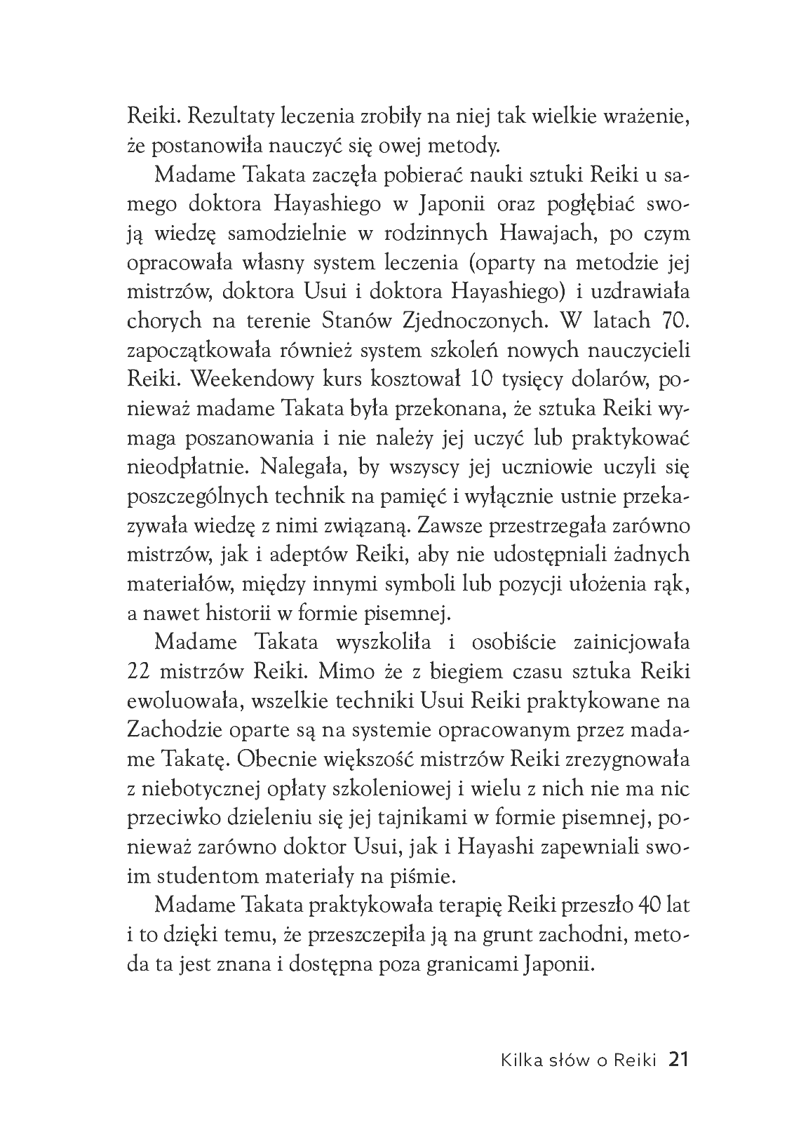 Fragment „Reiki - samodzielne uzdrawianie” — strona 21 z 30