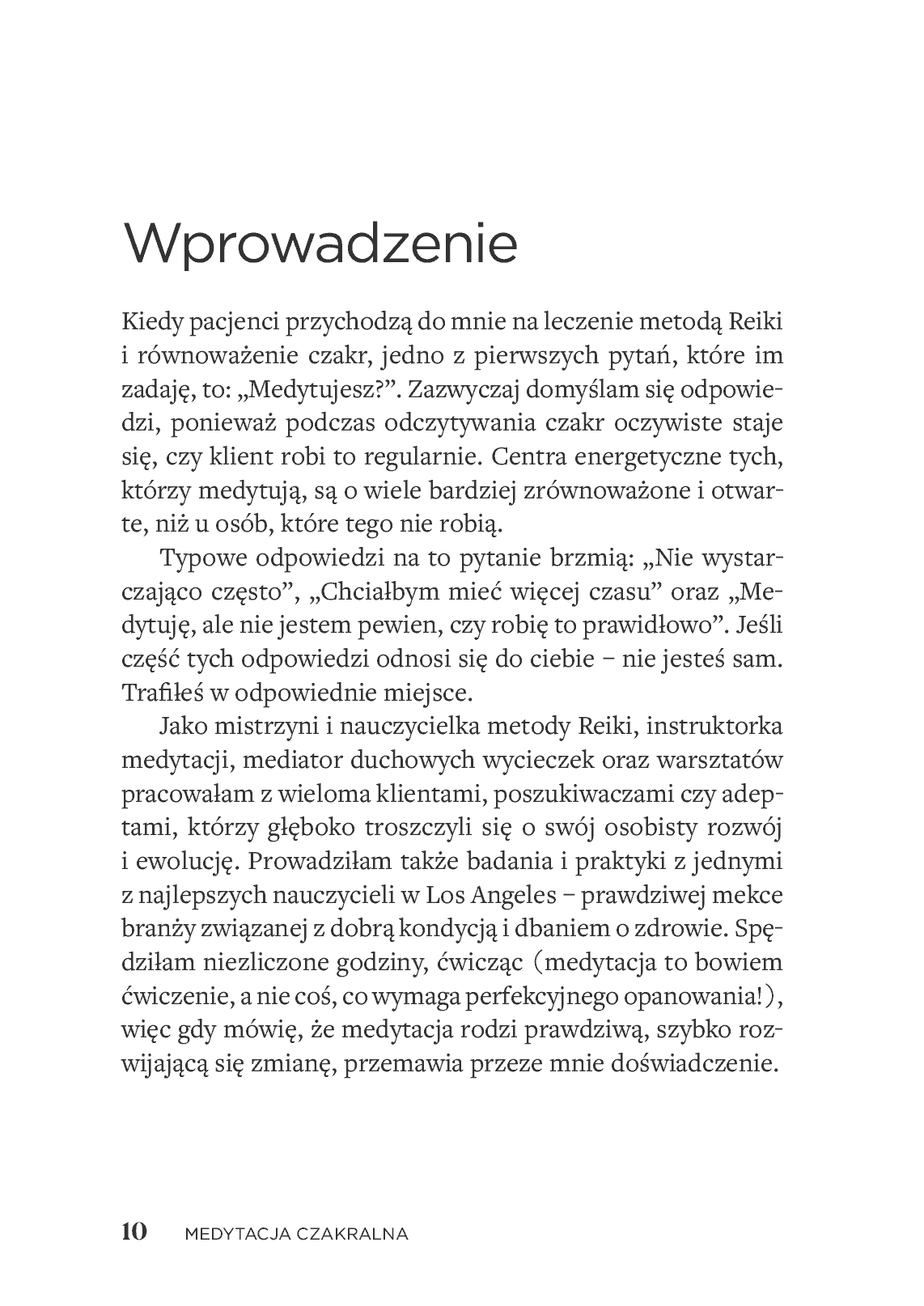 Fragment „Medytacja czakralna” — strona 10 z 30