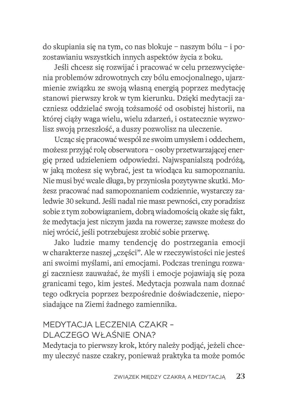 Fragment „Medytacja czakralna” — strona 23 z 30