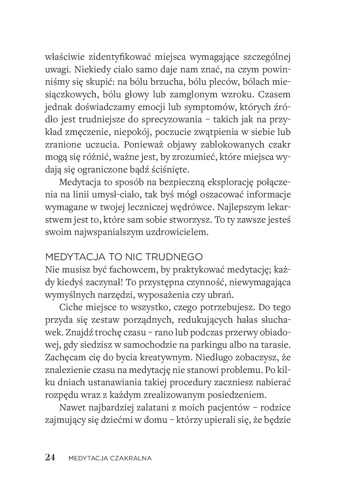 Fragment „Medytacja czakralna” — strona 24 z 30