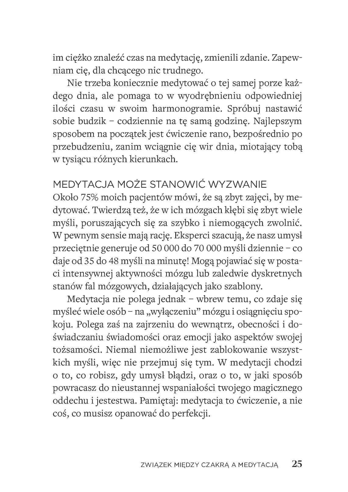 Fragment „Medytacja czakralna” — strona 25 z 30