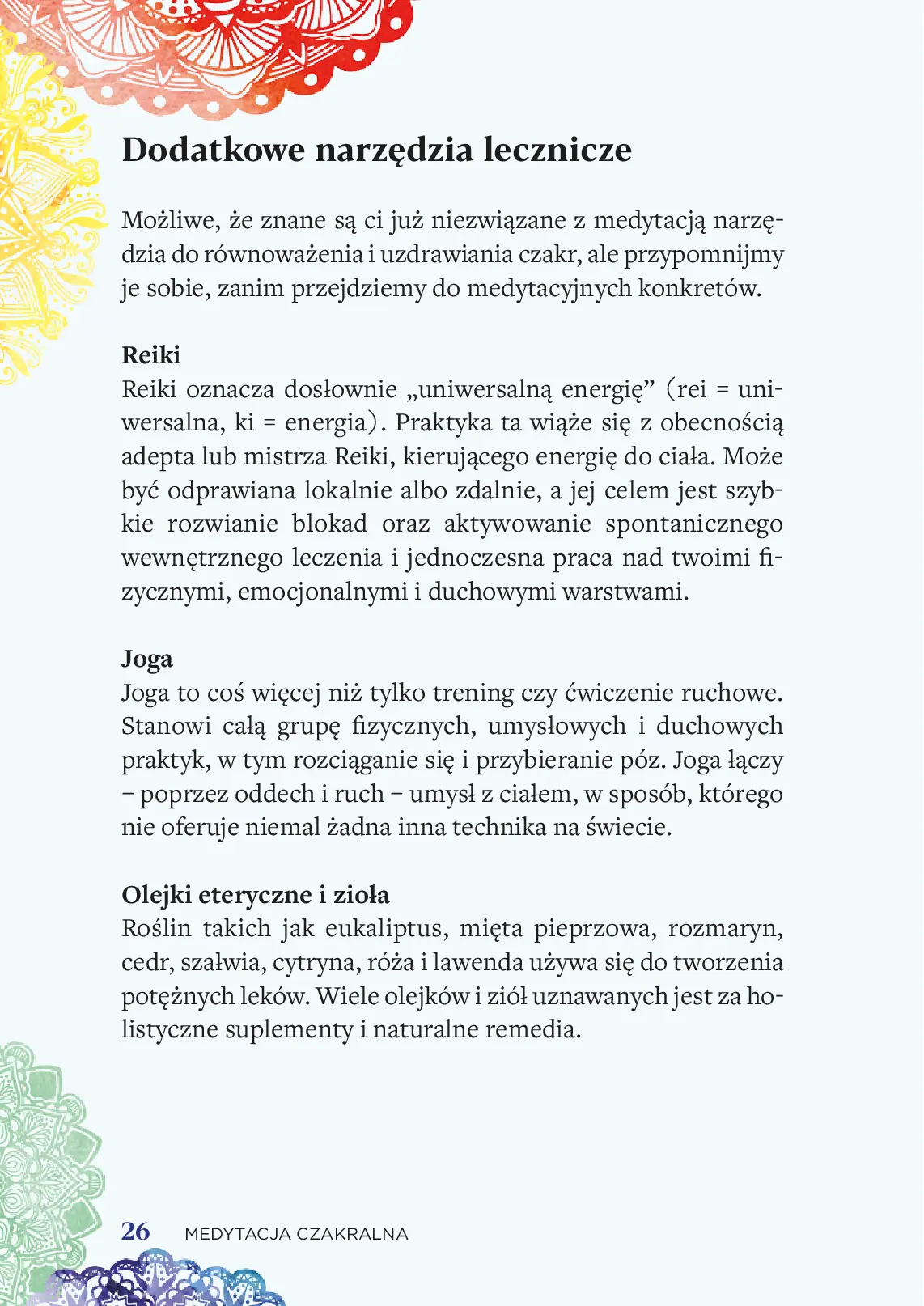 Fragment „Medytacja czakralna” — strona 26 z 30