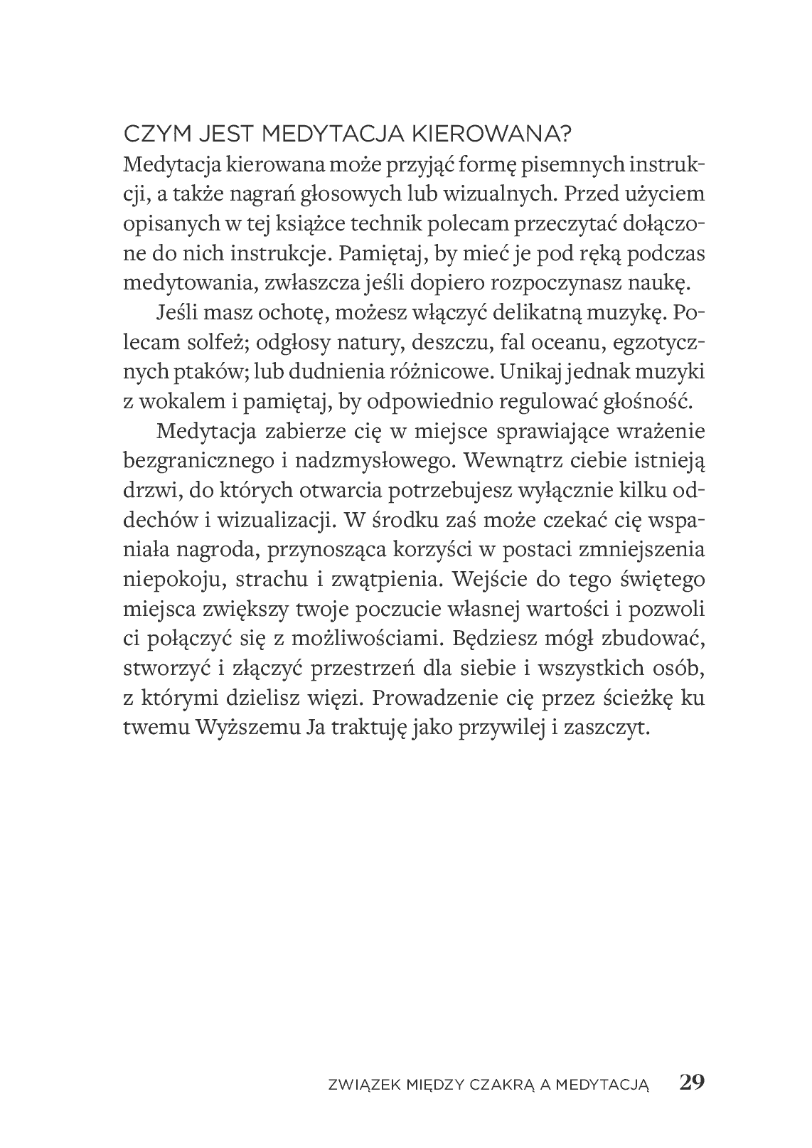 Fragment „Medytacja czakralna” — strona 29 z 30