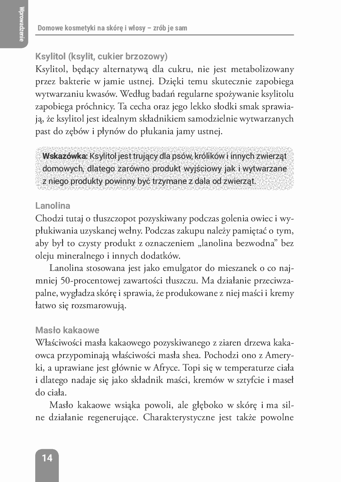Fragment „Domowe kosmetyki na skórę i włosy” — strona 14 z 25