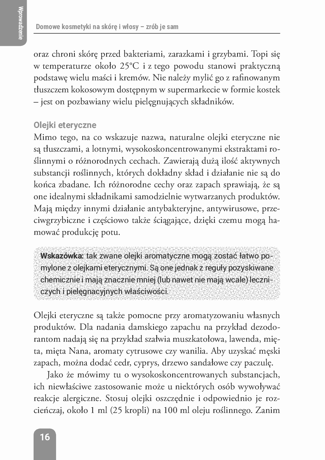 Fragment „Domowe kosmetyki na skórę i włosy” — strona 16 z 25