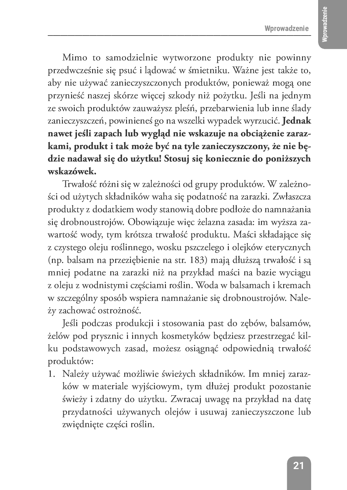 Fragment „Domowe kosmetyki na skórę i włosy” — strona 21 z 25