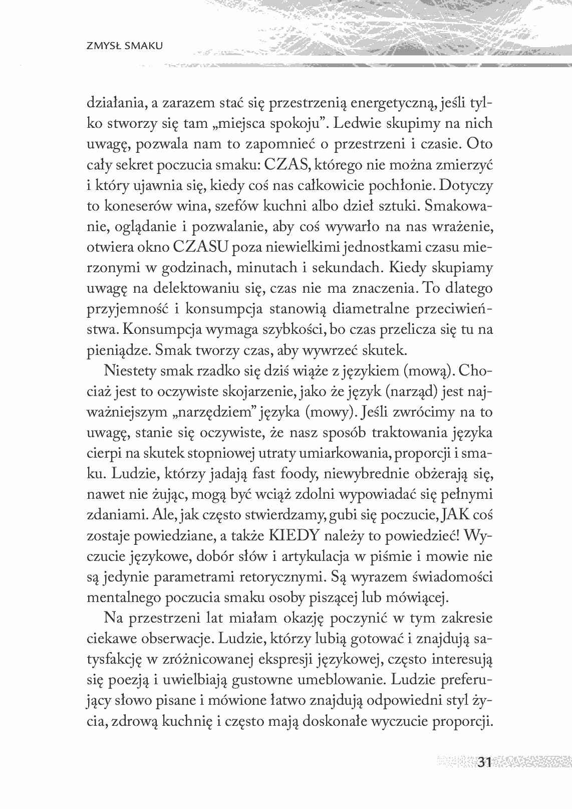 Fragment „Medycyna holistyczna. Tom X. Zmysły” — strona 14 z 24
