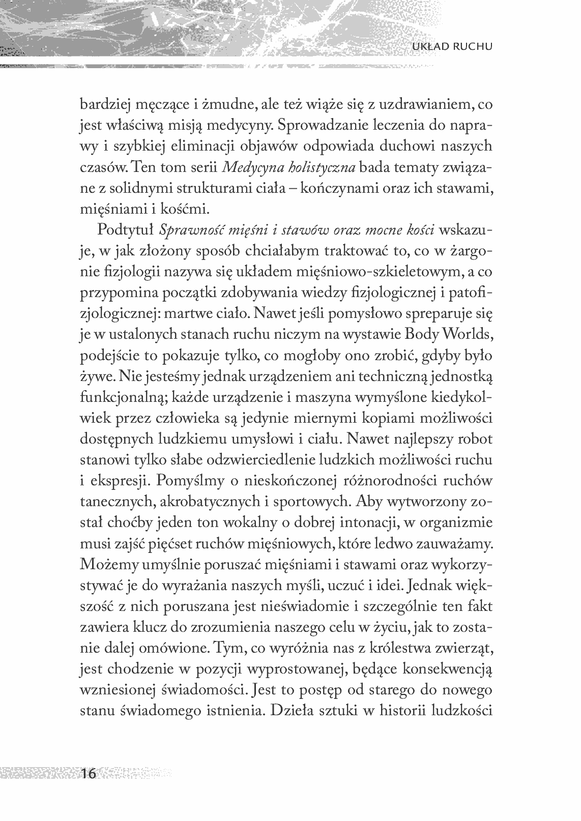 Fragment „Medycyna holistyczna. Tom XI. Układ ruchu” — strona 8 z 23