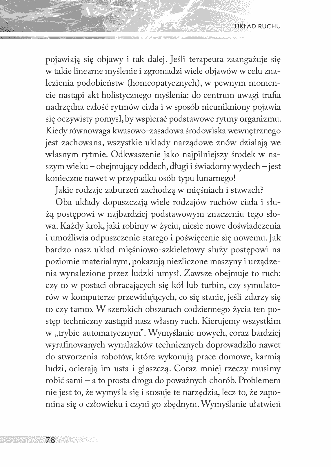 Fragment „Medycyna holistyczna. Tom XI. Układ ruchu” — strona 17 z 23