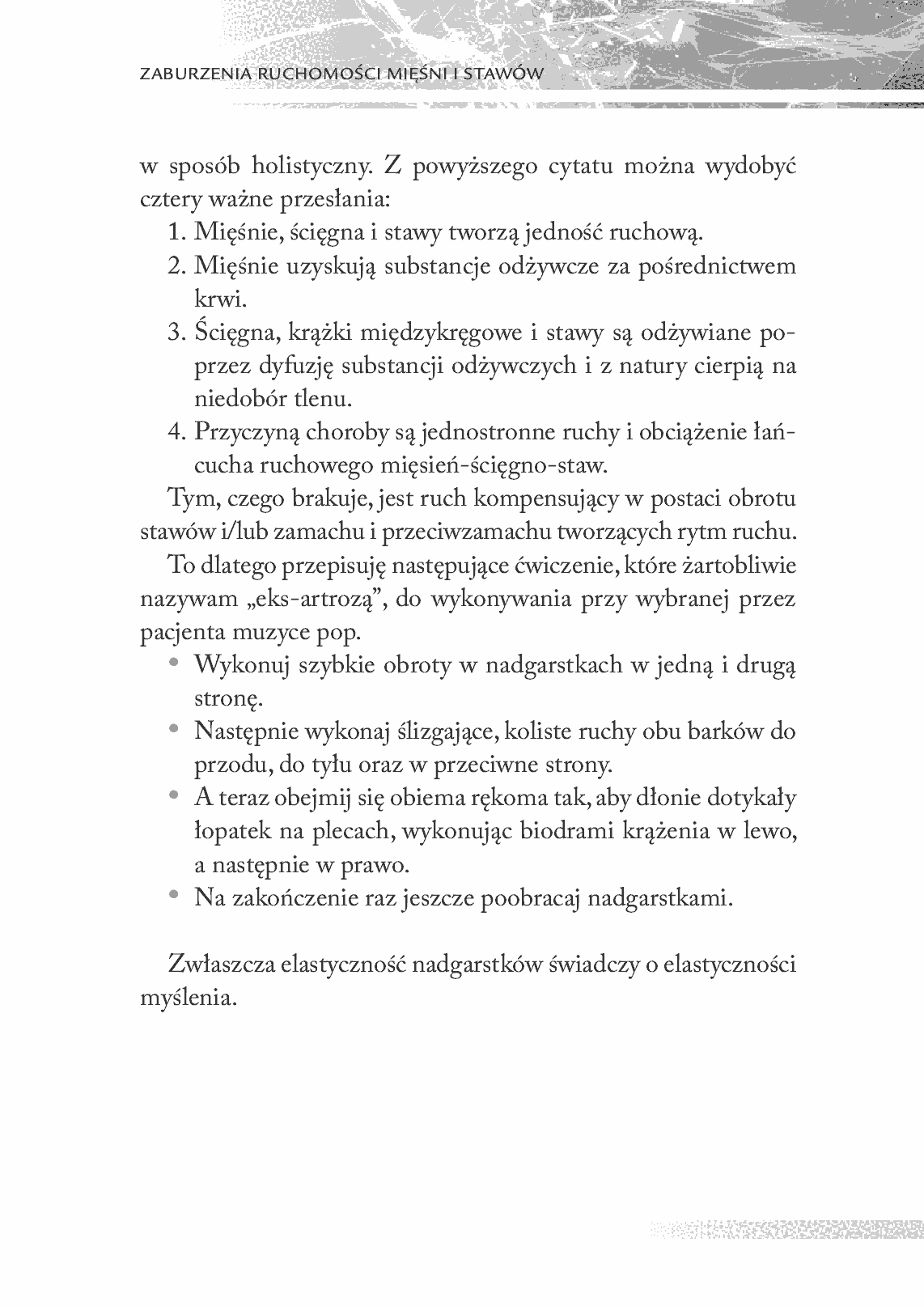 Fragment „Medycyna holistyczna. Tom XI. Układ ruchu” — strona 22 z 23